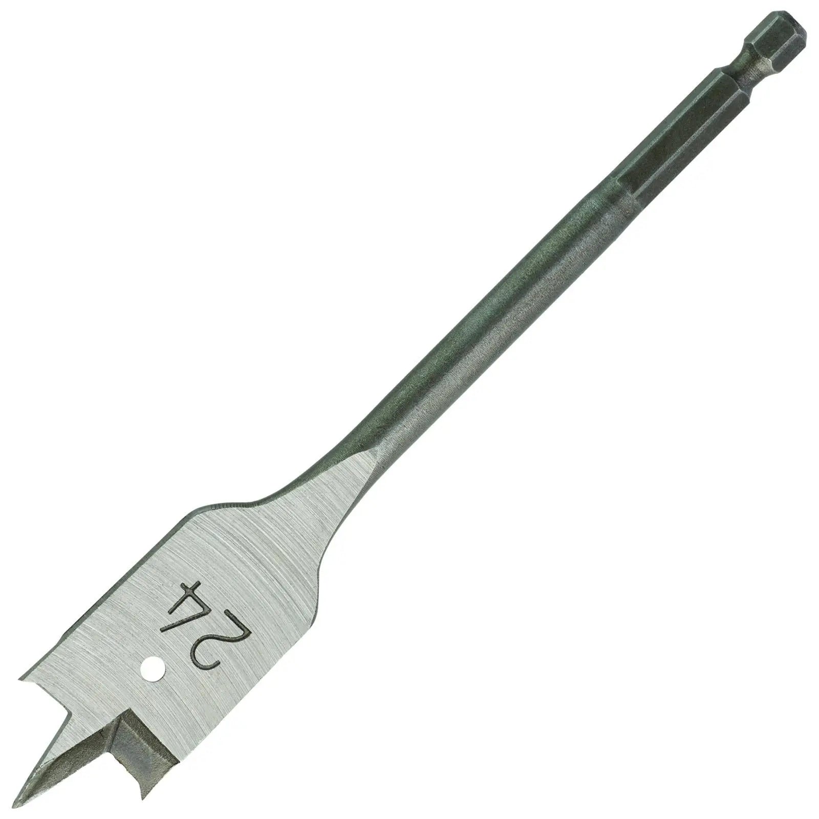 Milwaukee Flat Wood Boring Drill Bits 152mm Length 1/4" Hex Shank 