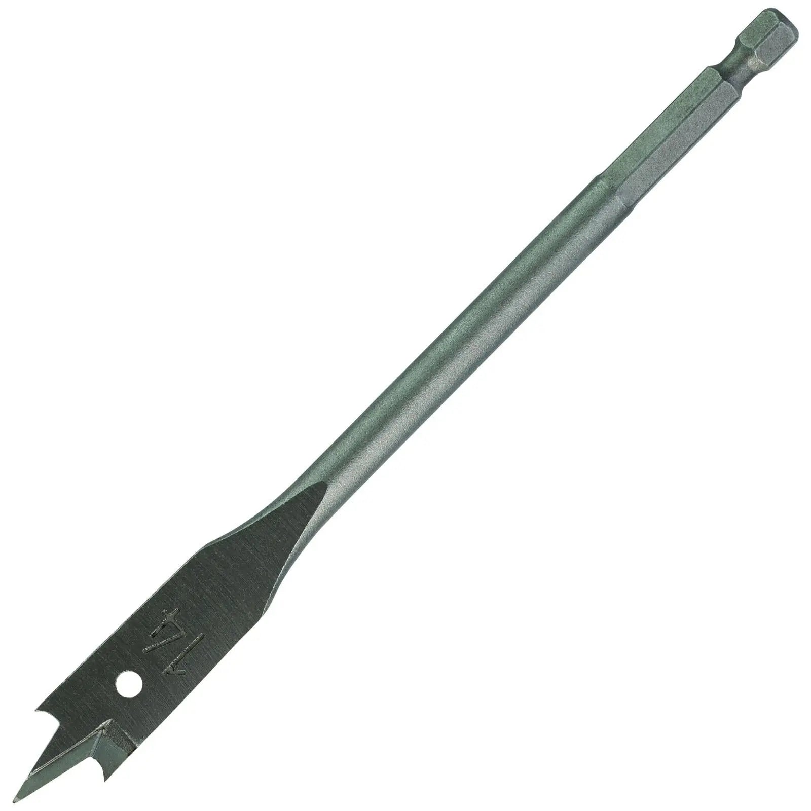 Milwaukee Flat Wood Boring Drill Bits 152mm Length 1/4" Hex Shank 