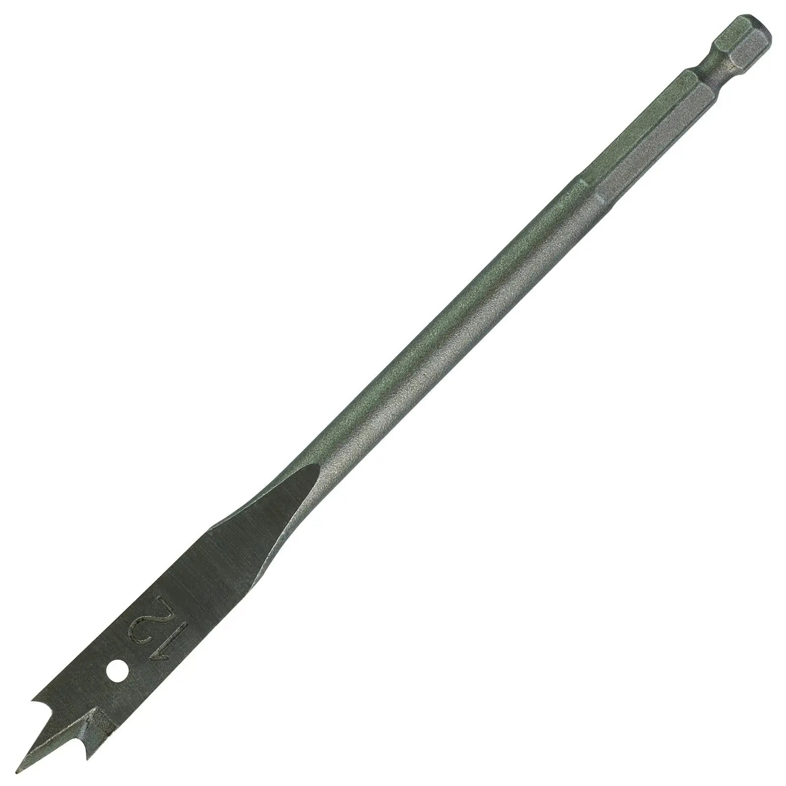 Milwaukee Flat Wood Boring Drill Bits 152mm Length 1/4" Hex Shank 