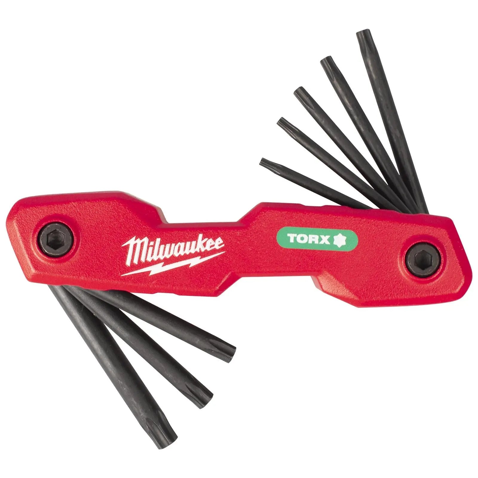 Milwaukee Folding Torx Key Set 8 Piece T9-T40  White Rose Tools