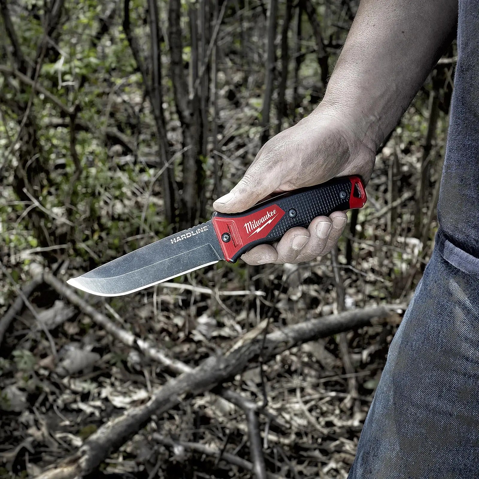 Milwaukee HARDLINE Fixed Blade Knife 127mm 5in Cutter Cutting 