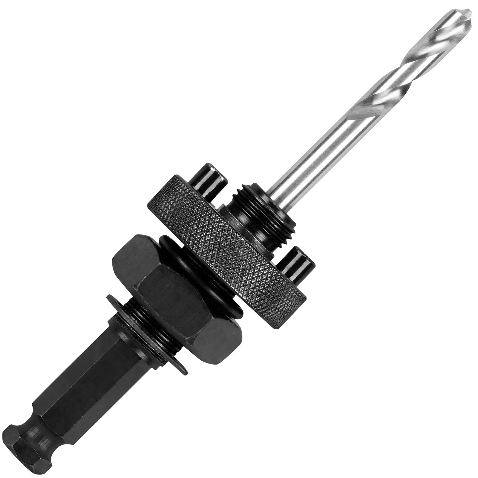 Milwaukee Holesaw Arbor 32-210mm 9.5mm Hex Shank Hole Saw Attachment  White Rose Tools