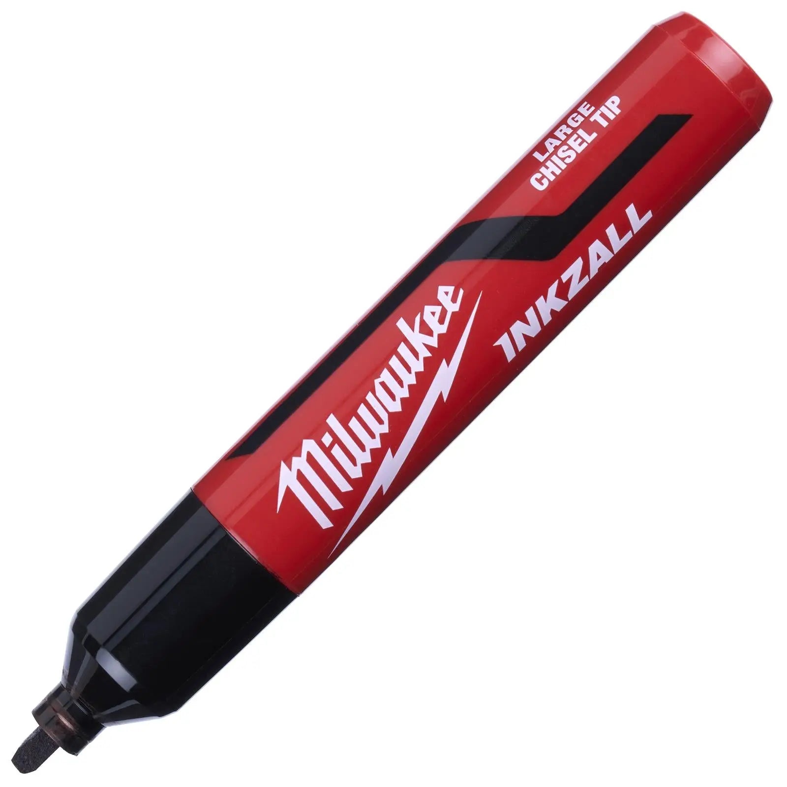 Milwaukee INKZALL Chisel Tip Marker Pen 3 Piece Black 