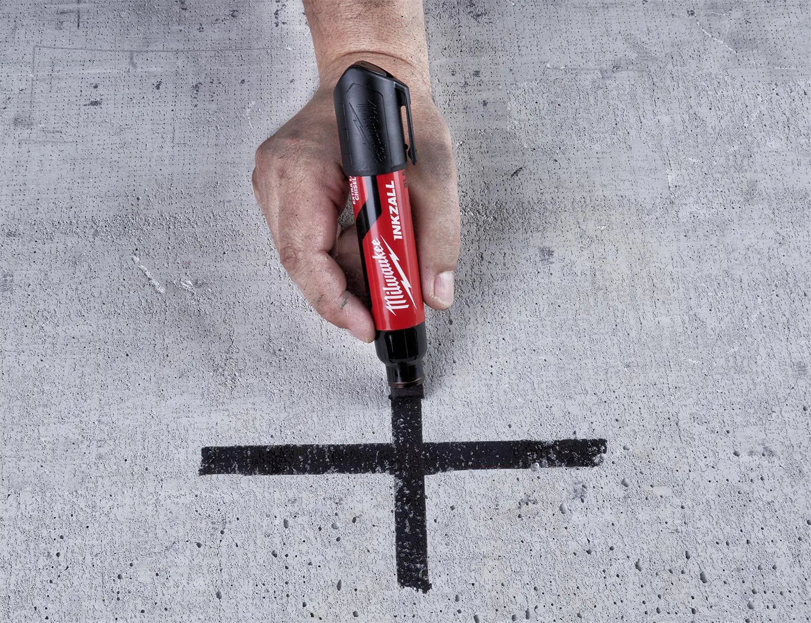 Milwaukee INKZALL Chisel Tip Permanent Marker Pen XL Black 