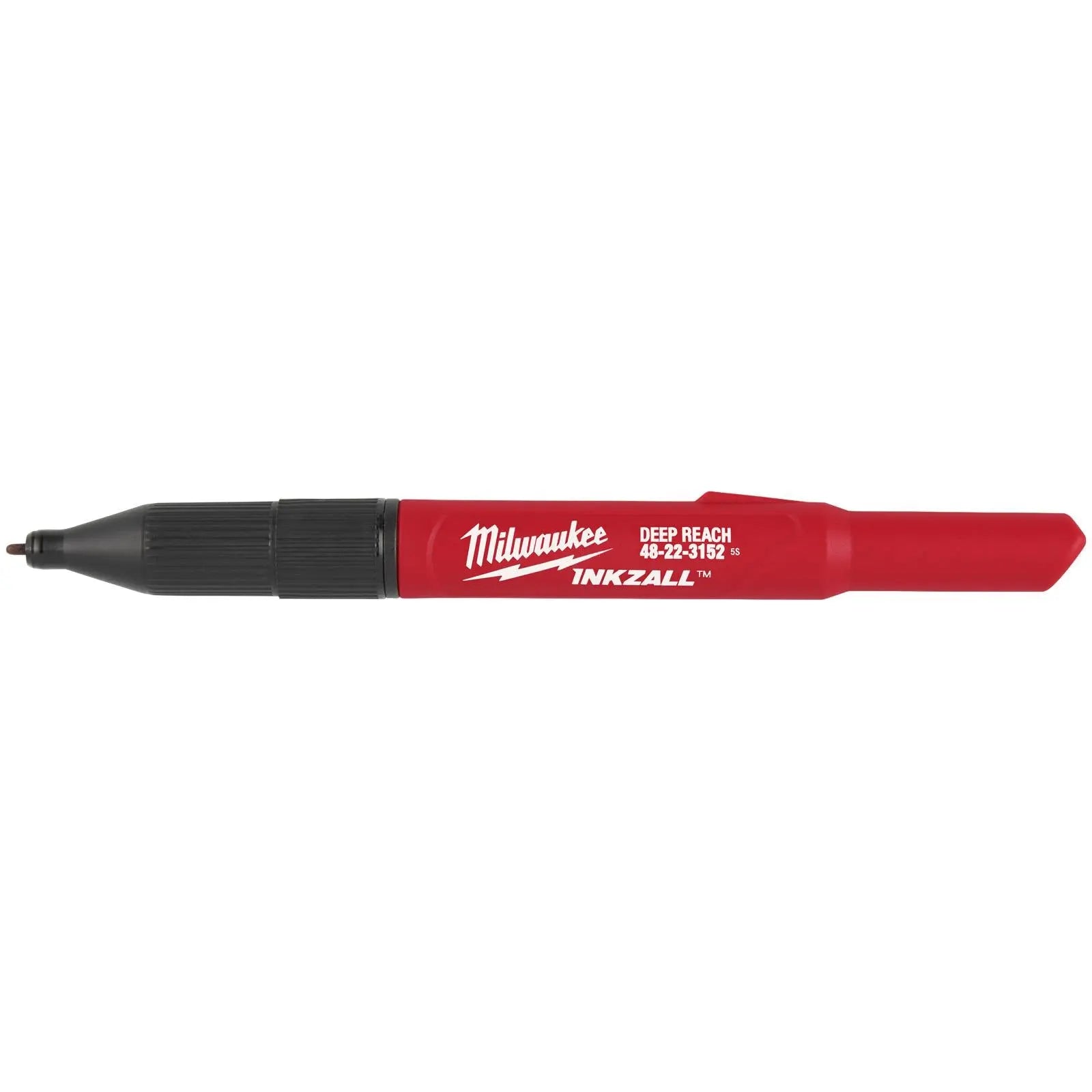 Milwaukee INKZALL Deep Reach Ultra-Fine Point Marker Pen  White Rose Tools