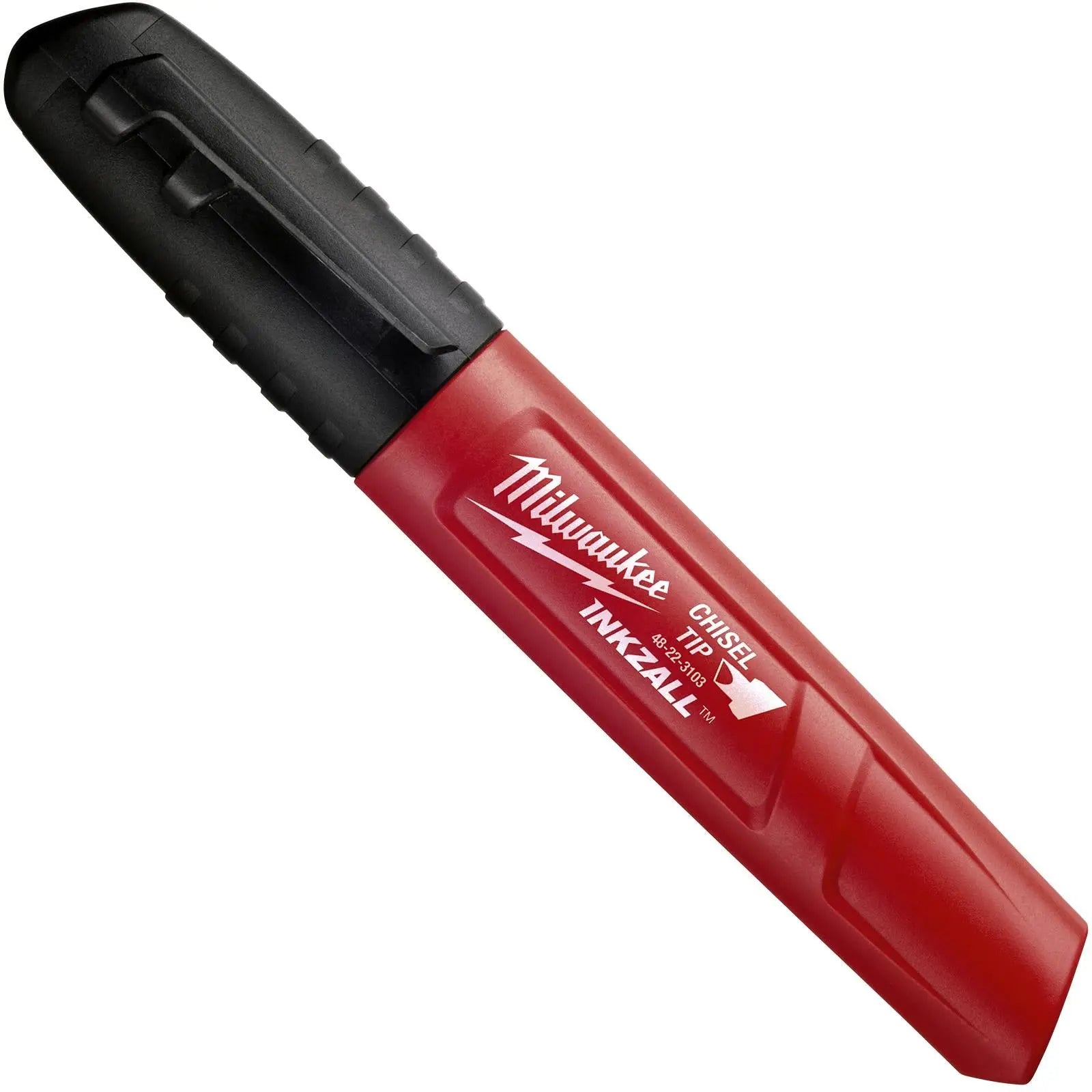 Milwaukee INKZALL Permanent Marker Chisel Point 1-4.8mm Black 