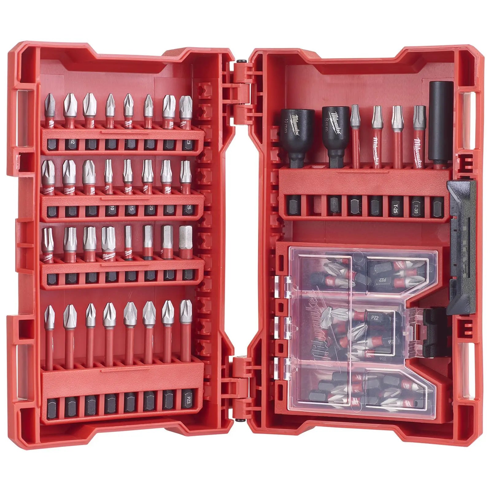 Milwaukee Impact Screwdriver Bit Set 70 Piece SHOCKWAVE Impact Duty in Case 