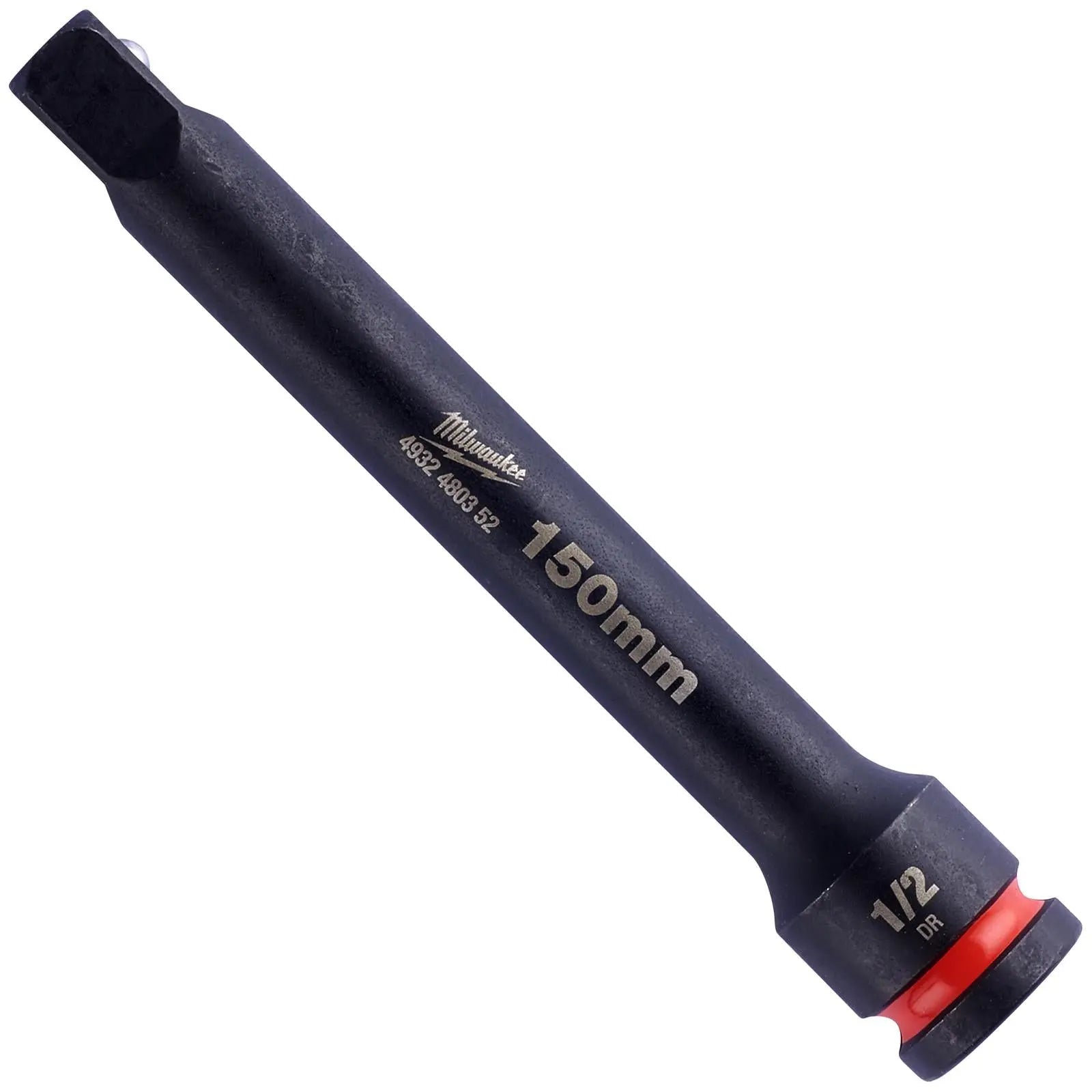 Milwaukee Impact Socket Extension Bar 150mm 1/2" Drive SHOCKWAVE Impact Duty 