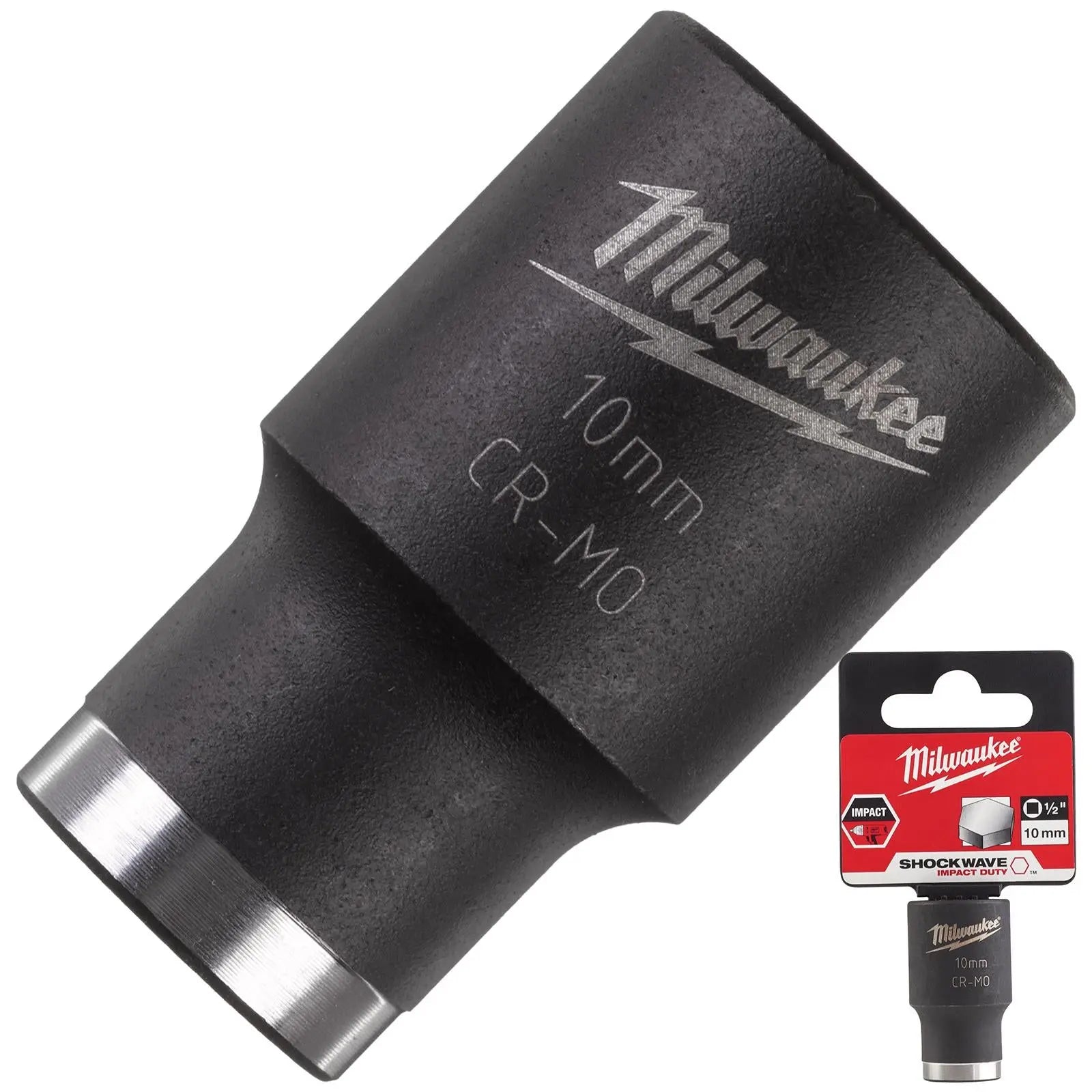 Milwaukee Impact Sockets 1/2" Drive Shockwave Impact Duty 