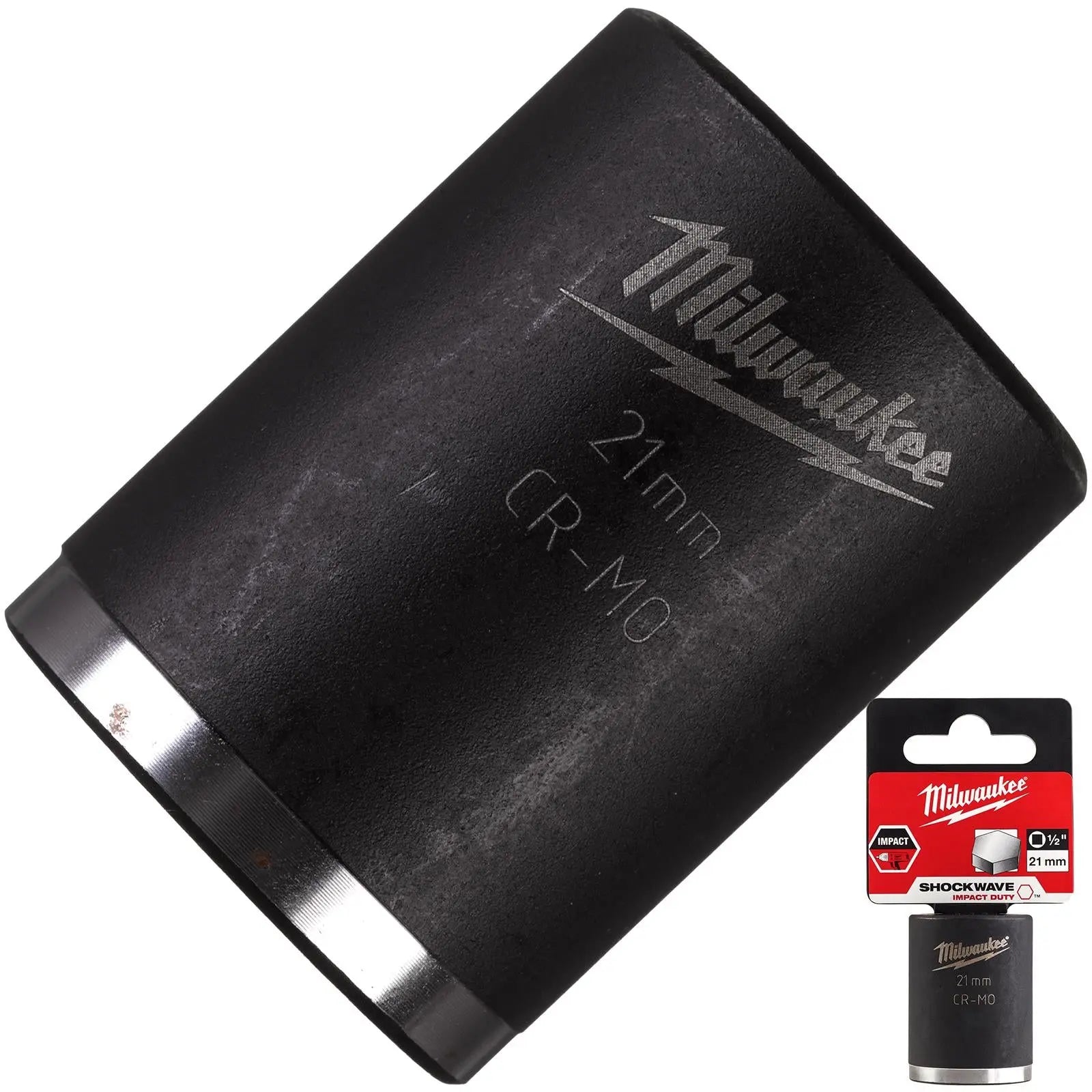 Milwaukee Impact Sockets 1/2" Drive Shockwave Impact Duty 