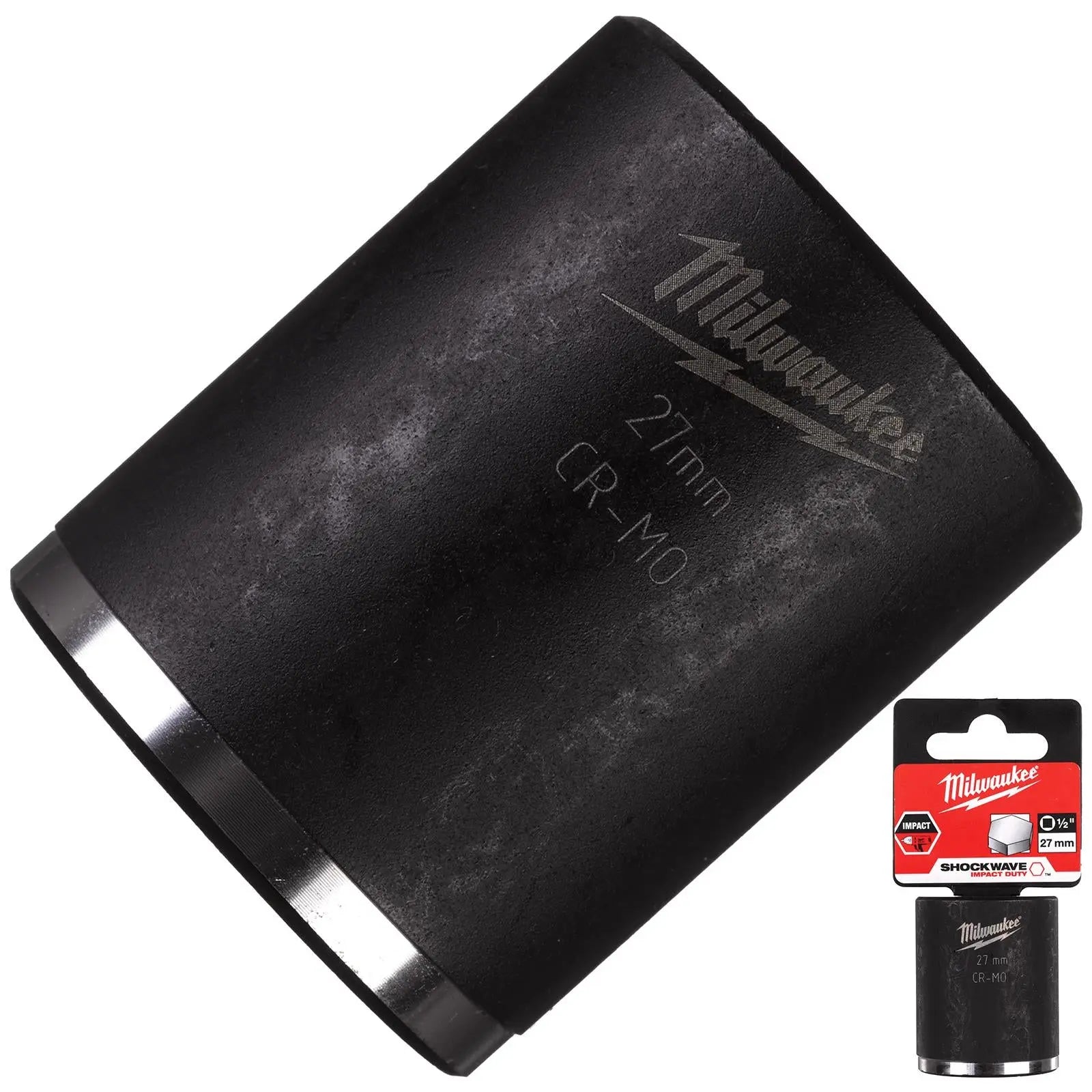 Milwaukee Impact Sockets 1/2" Drive Shockwave Impact Duty 