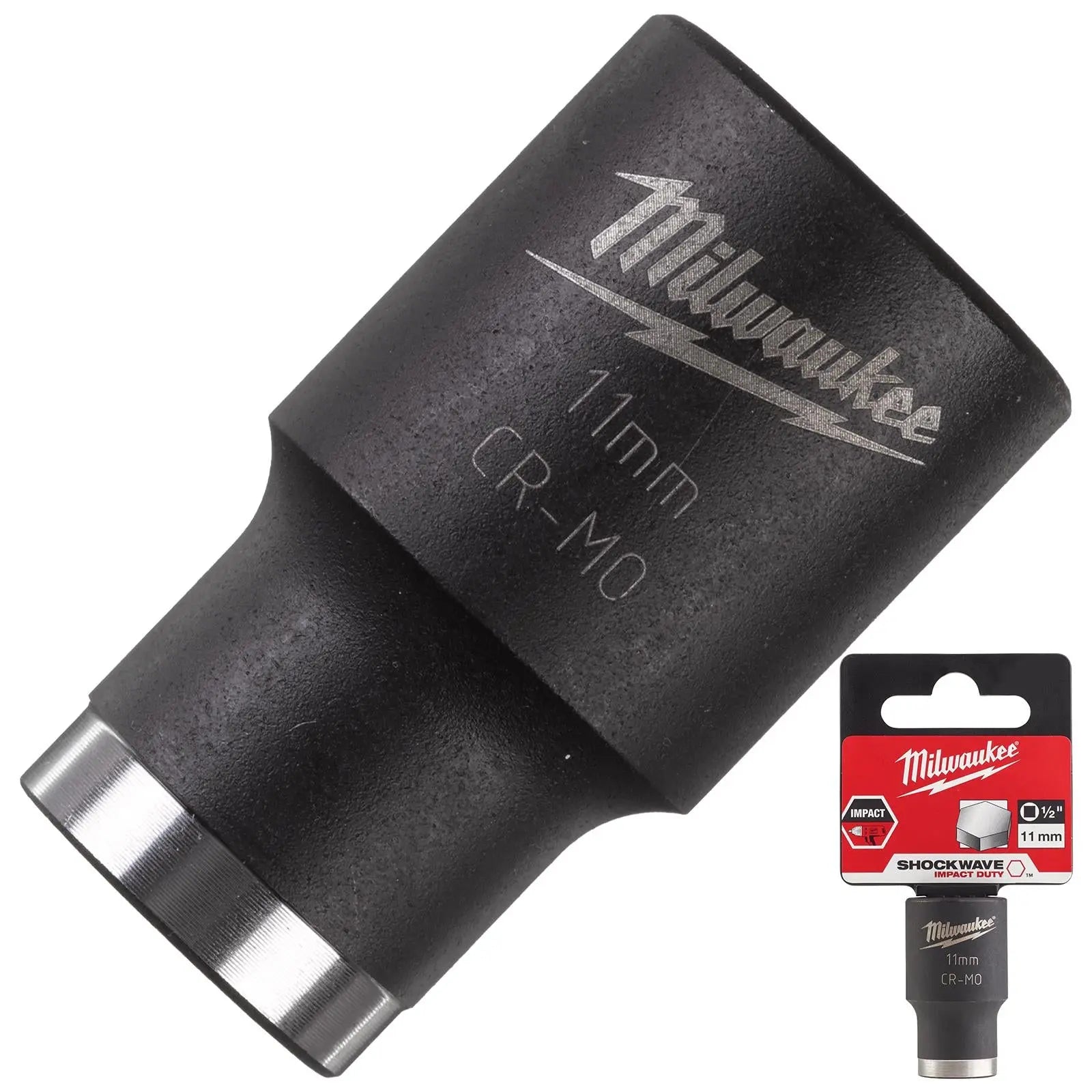 Milwaukee Impact Sockets 1/2" Drive Shockwave Impact Duty 
