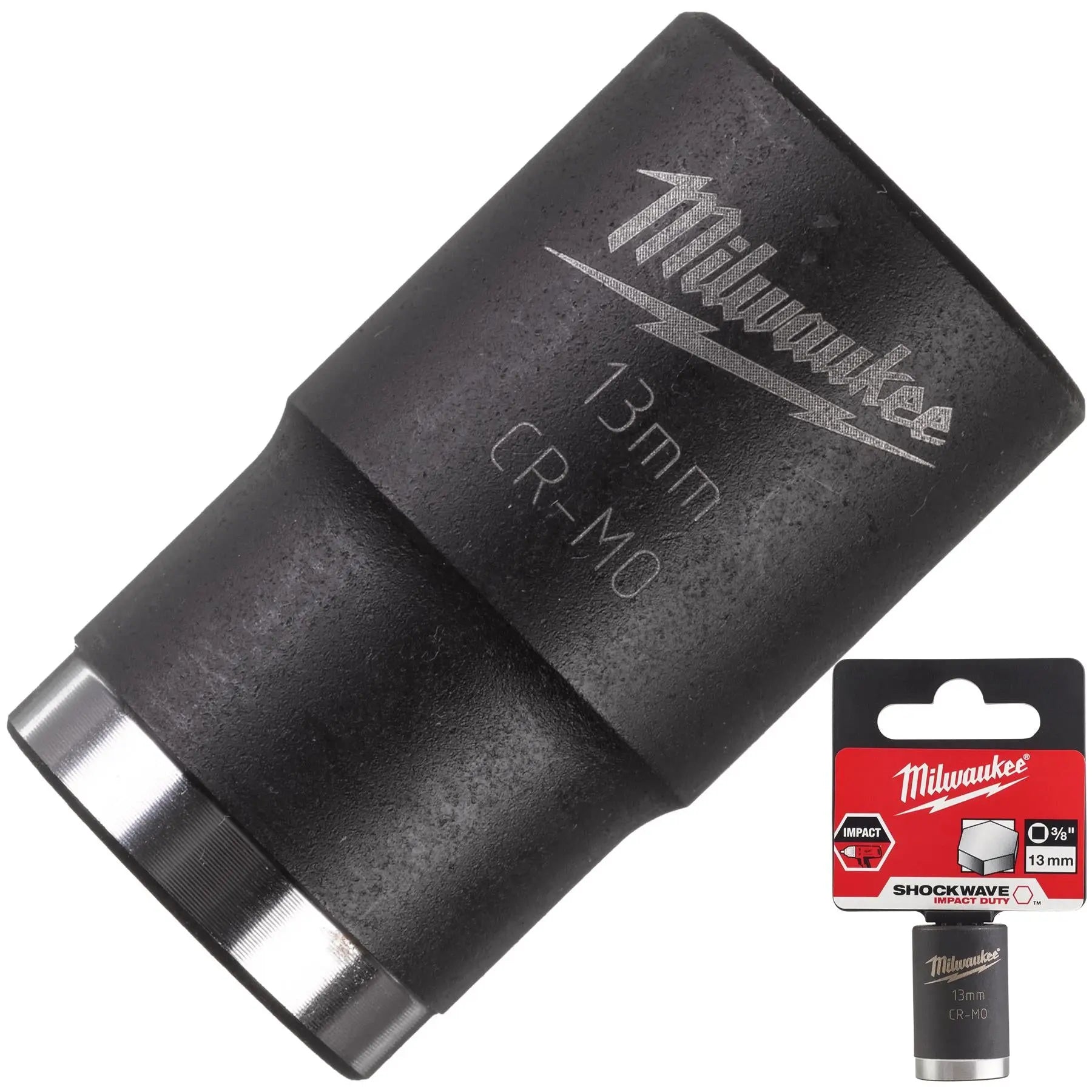 Milwaukee Impact Sockets 3/8" Drive Shockwave Impact Duty 
