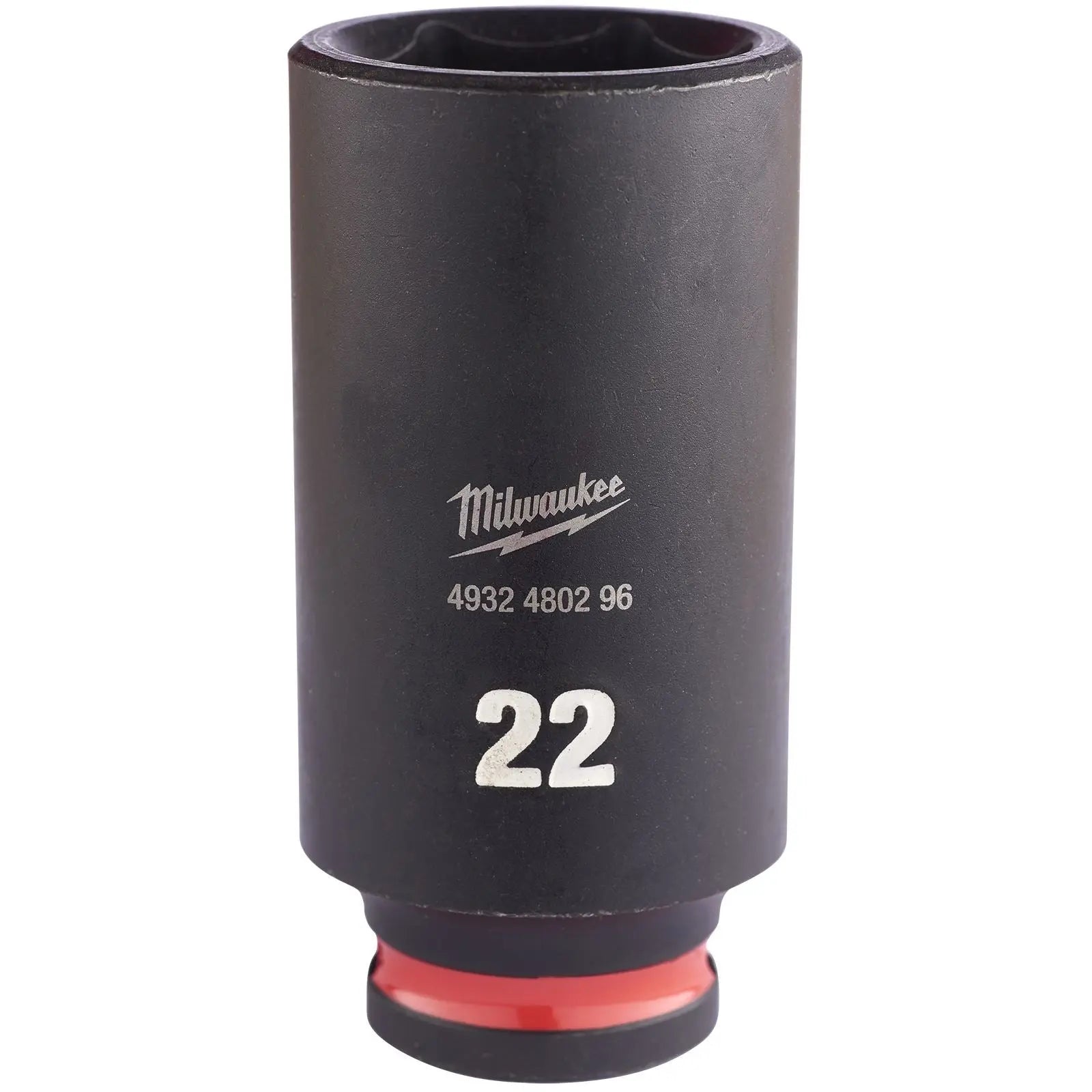 Milwaukee Impact Sockets Deep 3/8" Drive 6-22mm SHOCKWAVE Impact Duty 