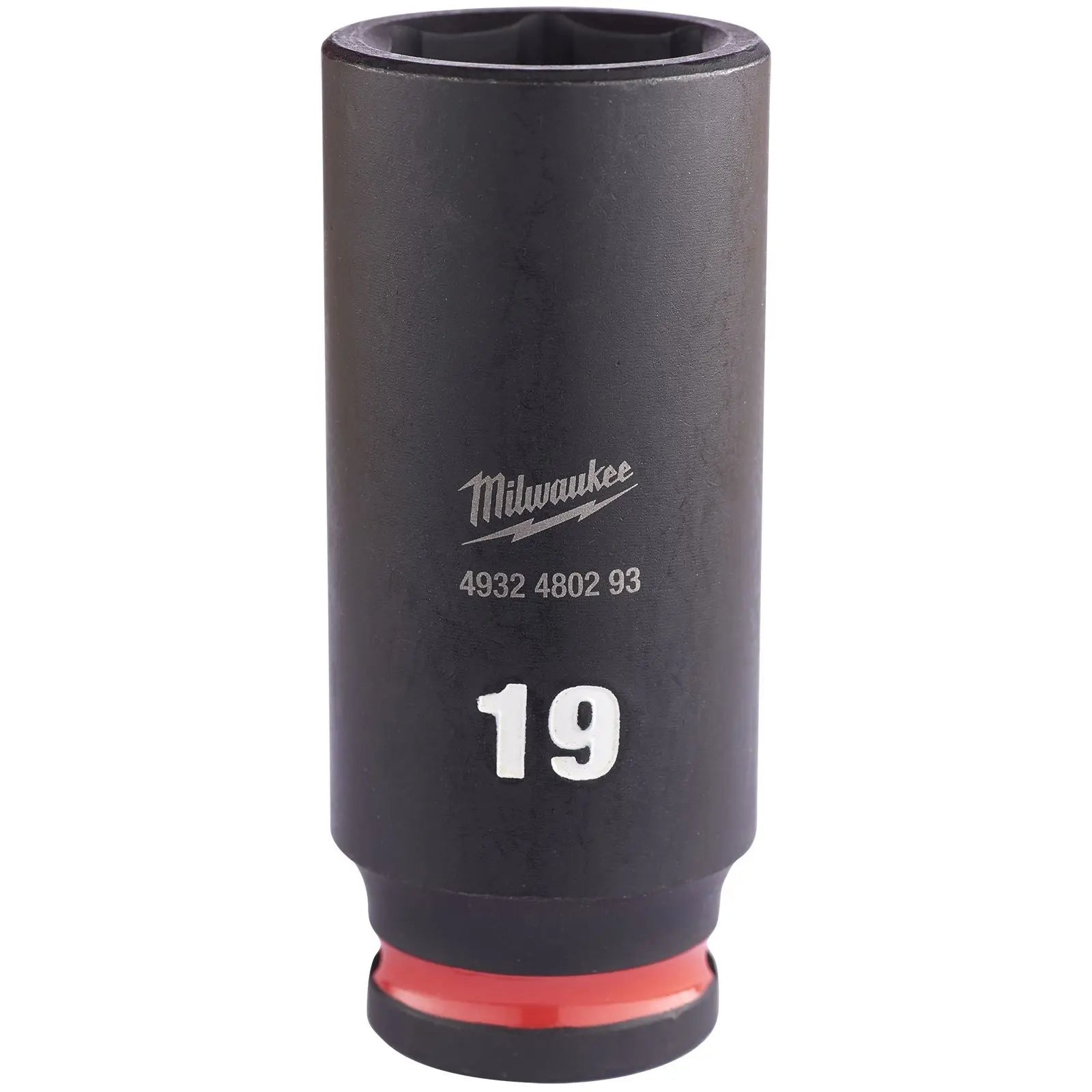 Milwaukee Impact Sockets Deep 3/8" Drive 6-22mm SHOCKWAVE Impact Duty 