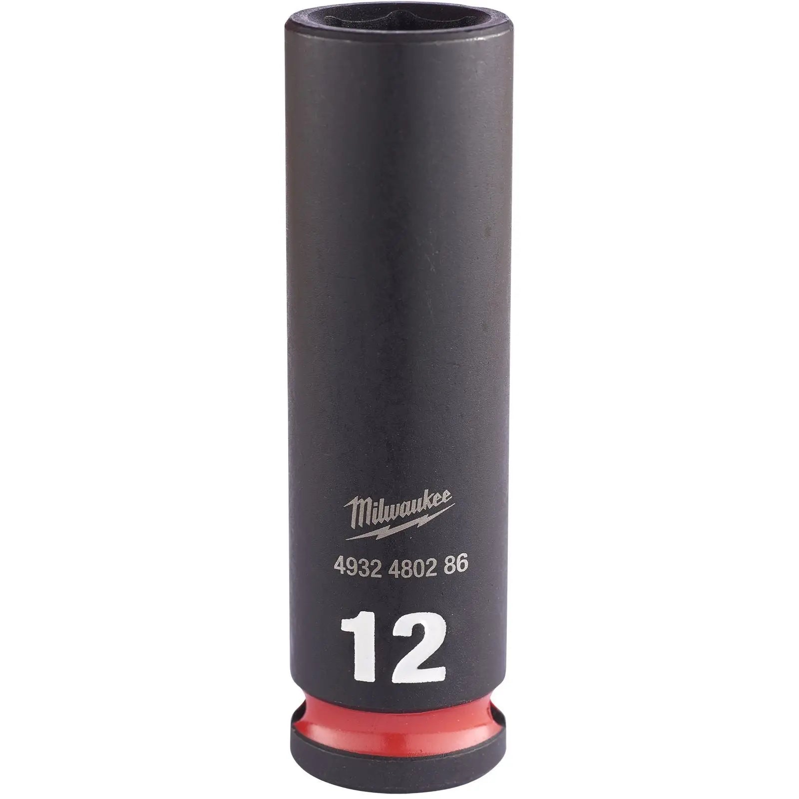 Milwaukee Impact Sockets Deep 3/8" Drive 6-22mm SHOCKWAVE Impact Duty 
