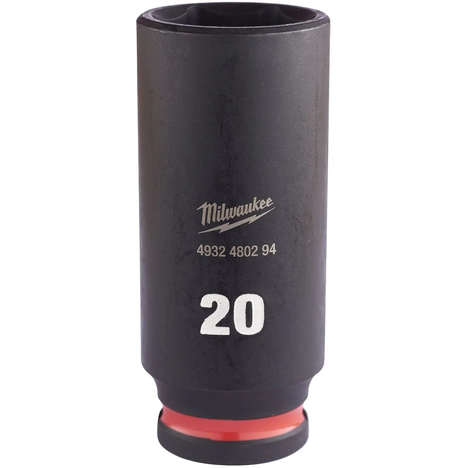 Milwaukee Impact Sockets Deep 3/8" Drive 6-22mm SHOCKWAVE Impact Duty 