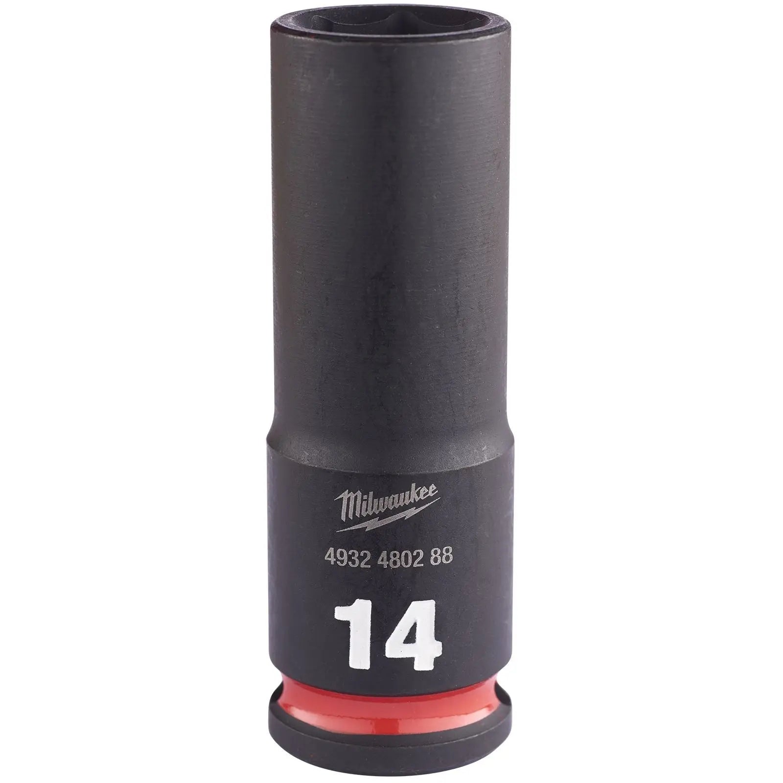 Milwaukee Impact Sockets Deep 3/8" Drive 6-22mm SHOCKWAVE Impact Duty 