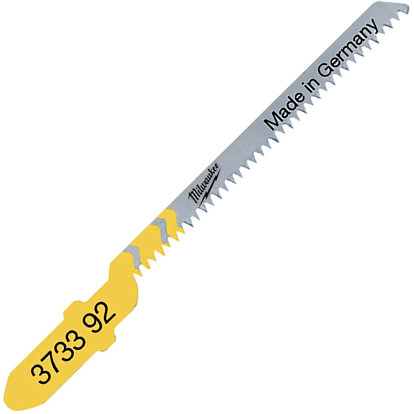 Milwaukee Jigsaw Blades Wood and Plastic 5 Pack Curved Cutting Blade 50mm x 1.35mm T101AO 