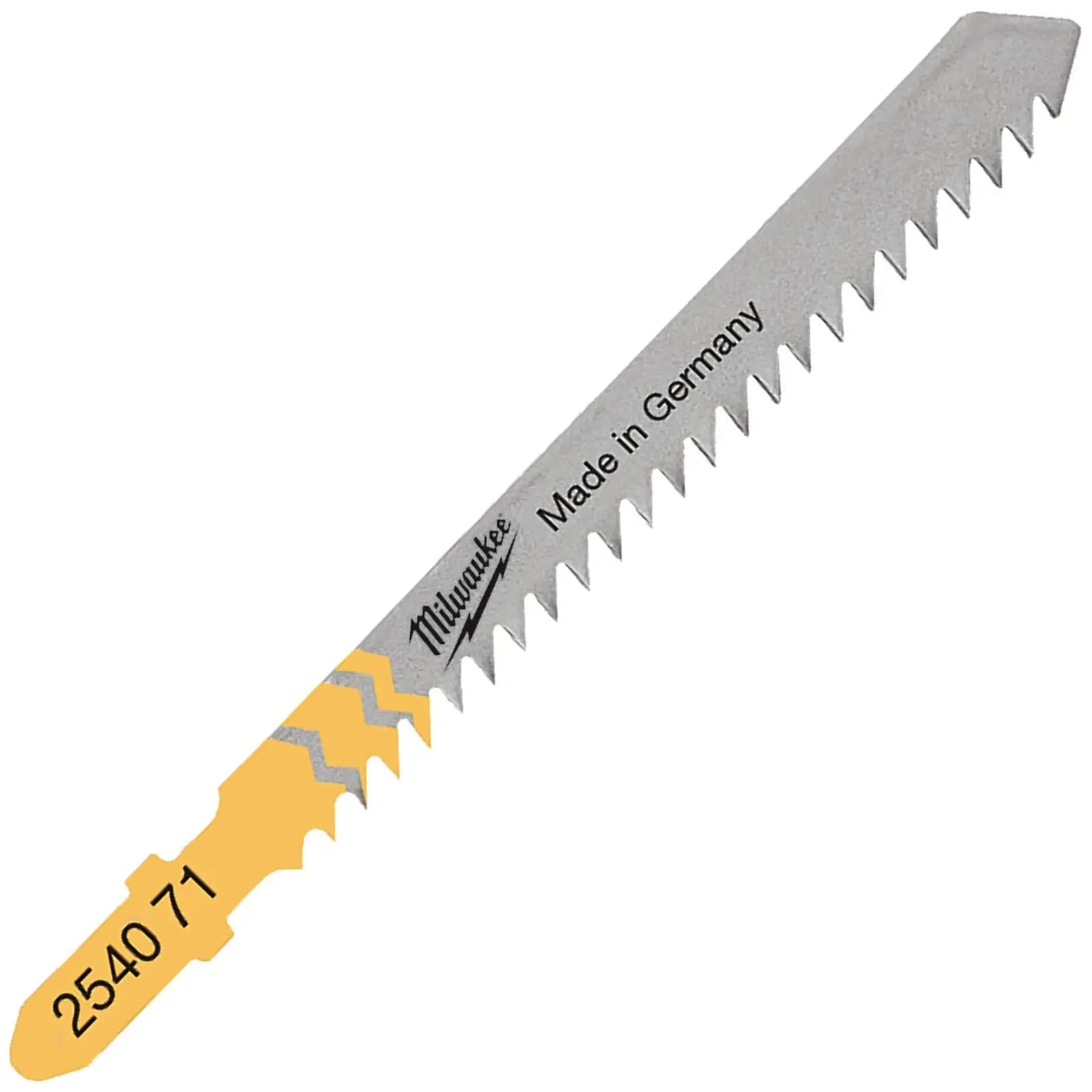 Milwaukee Jigsaw Blades Wood and Plastic 5 Pack Traditional Blade 75mm x 3mm T111C 
