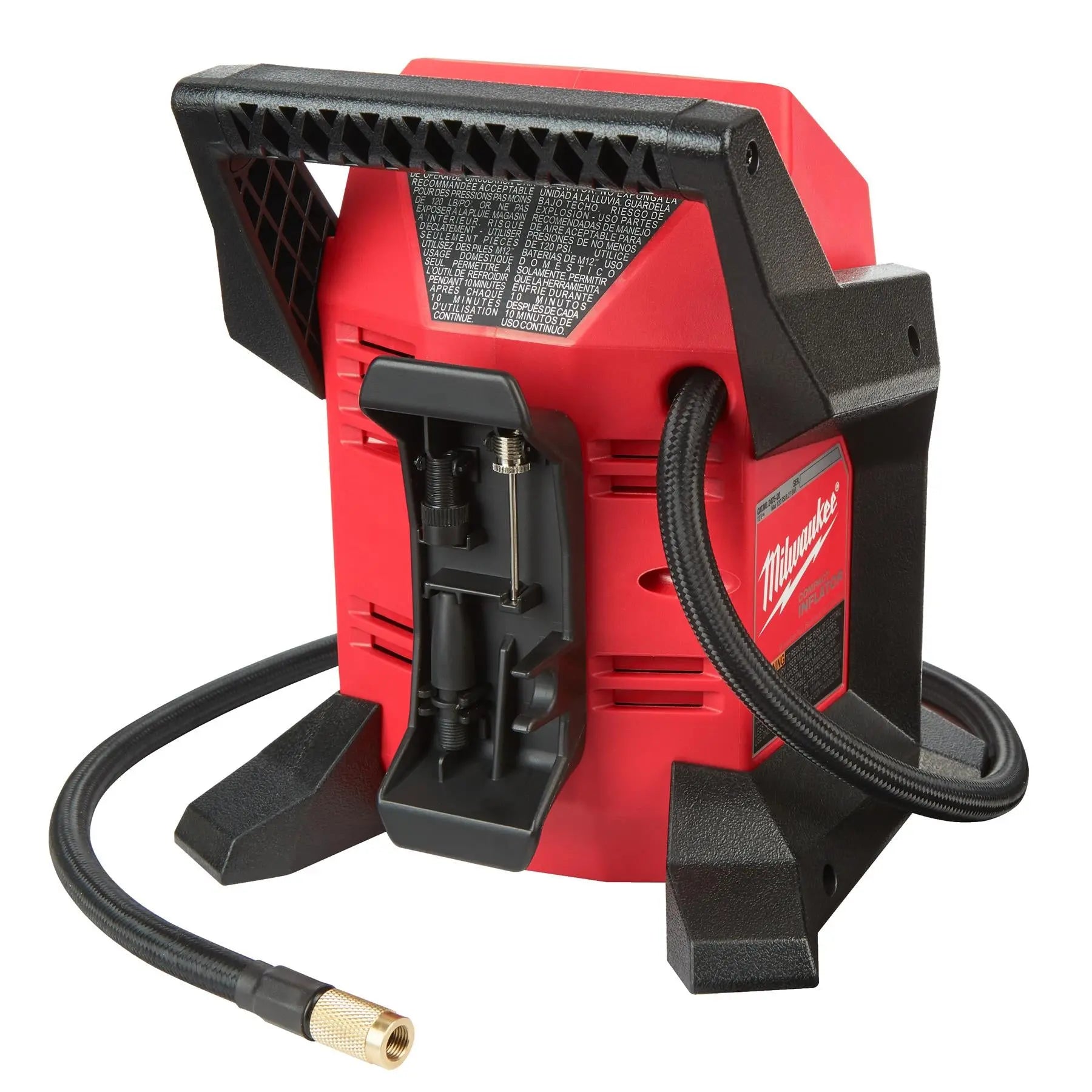 Milwaukee M12 12V Sub Compact Cordless Inflator Bare Unit M12BI-0  White Rose Tools