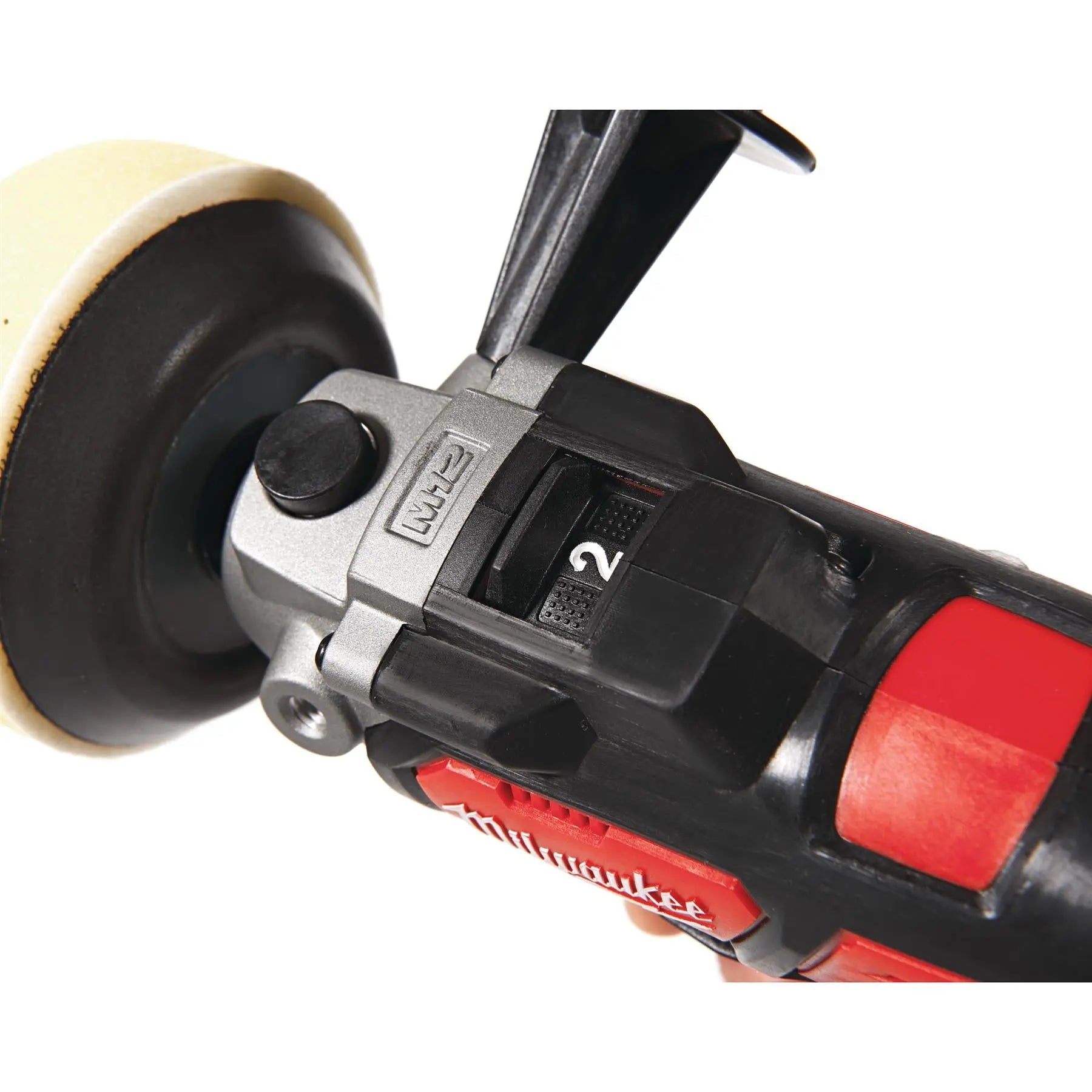 Milwaukee M12 12V Sub Compact Cordless Polisher Sander Bare Unit M12BPS-0  White Rose Tools