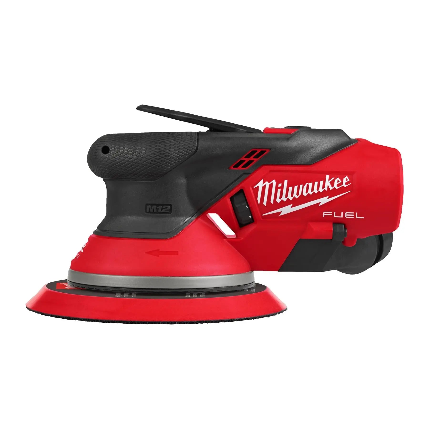 Milwaukee M12 Fuel 12V 150mm Cordless Random Orbital Sander with 5mm Orbit Bare Unit M12FROS5-0  White Rose Tools
