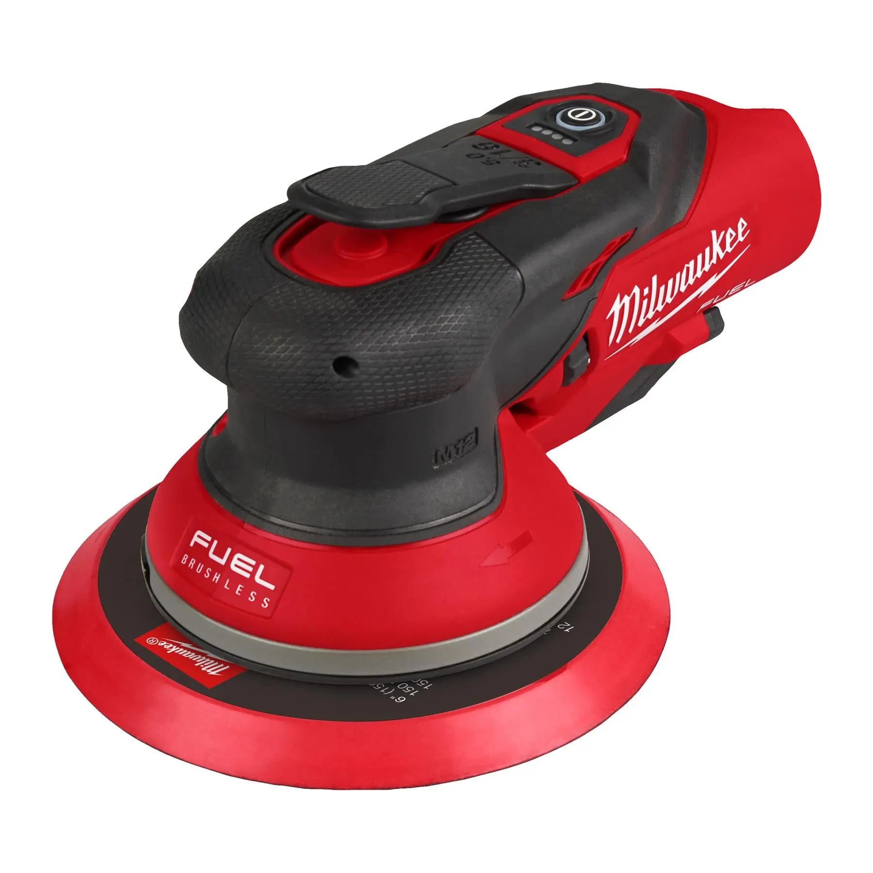 Milwaukee M12 Fuel 12V 150mm Cordless Random Orbital Sander with 5mm Orbit Bare Unit M12FROS5-0  White Rose Tools
