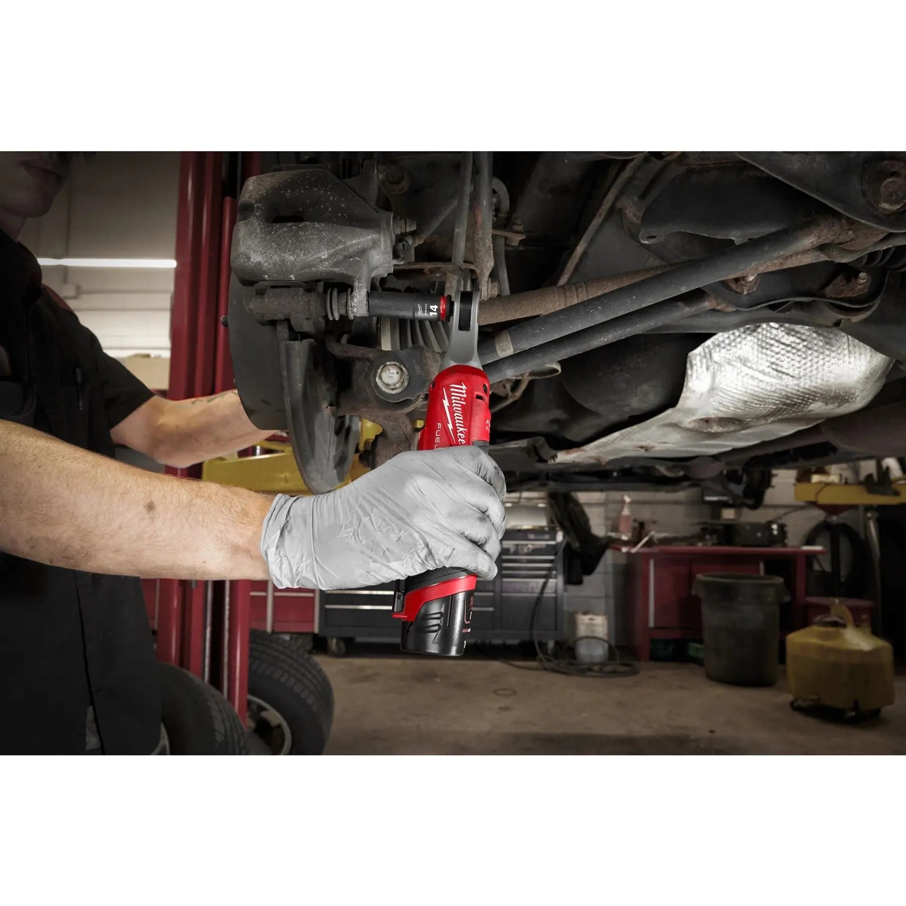 Milwaukee M12 Fuel 12V 3/8" Drive Cordless High Speed Ratchet Bare Unit M12FHIR38-0  White Rose Tools