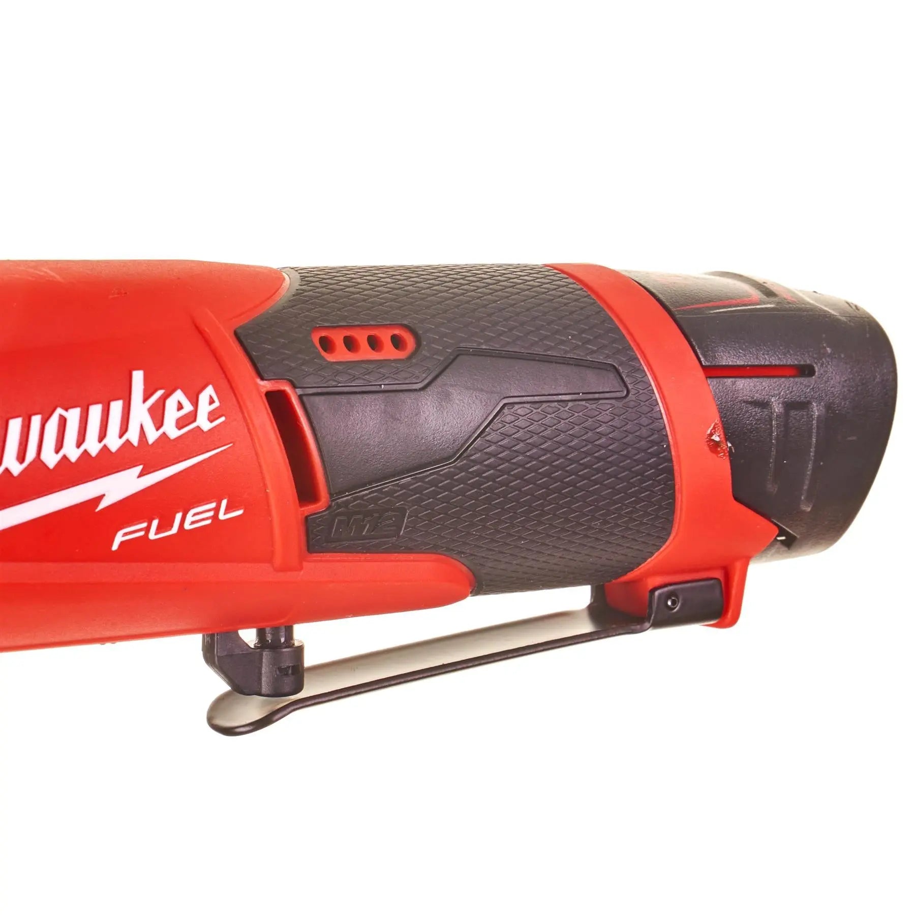 Milwaukee M12 Fuel 12V 3/8" Drive Cordless Sub Compact Ratchet Bare Unit M12FIR38-0  White Rose Tools