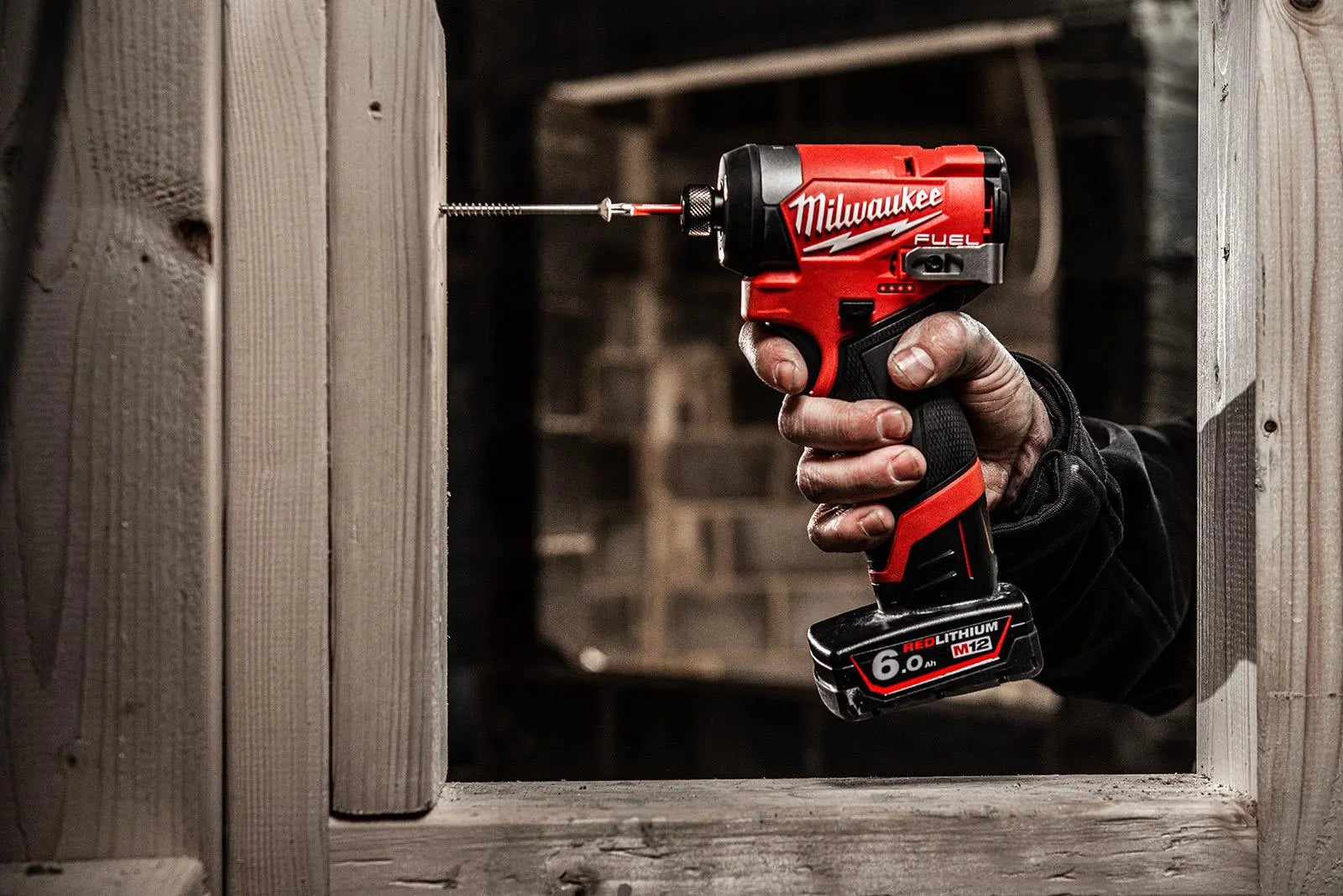 Milwaukee M12 Fuel 12V Sub Compact 1/4" Hex Cordless Impact Driver Bare Unit M12FID2-0  White Rose Tools