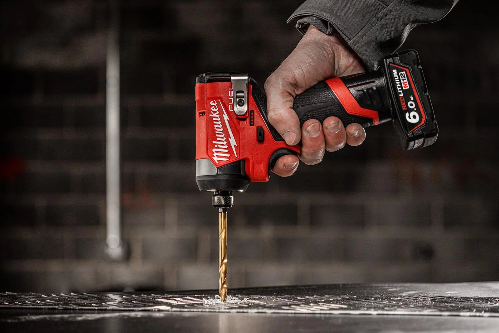 Milwaukee M12 Fuel 12V Sub Compact 1/4" Hex Cordless Impact Driver Bare Unit M12FID2-0  White Rose Tools
