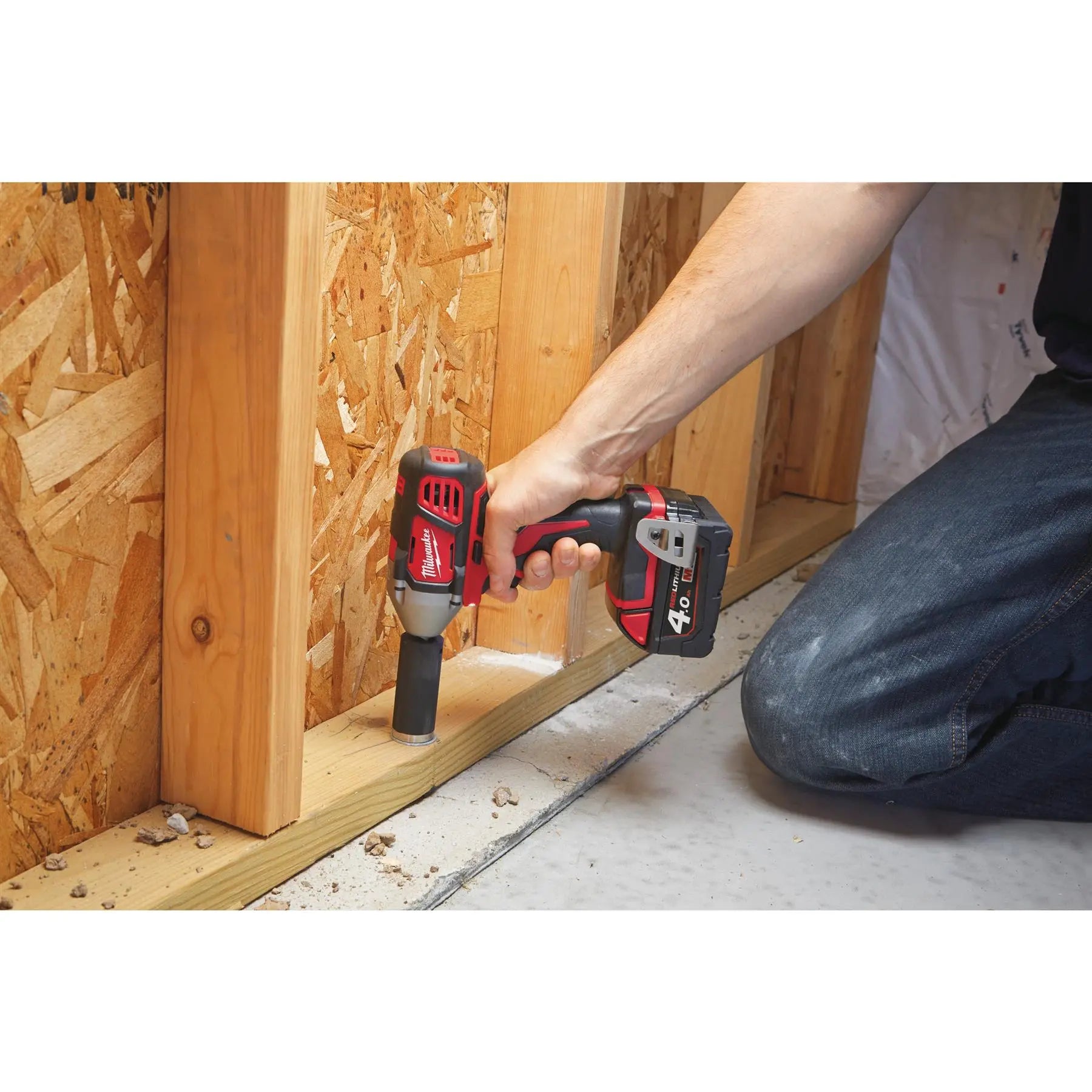 Milwaukee M18 18V 1/2" Impact Wrench Compact Cordless Bare Unit M18BIW12-0  White Rose Tools