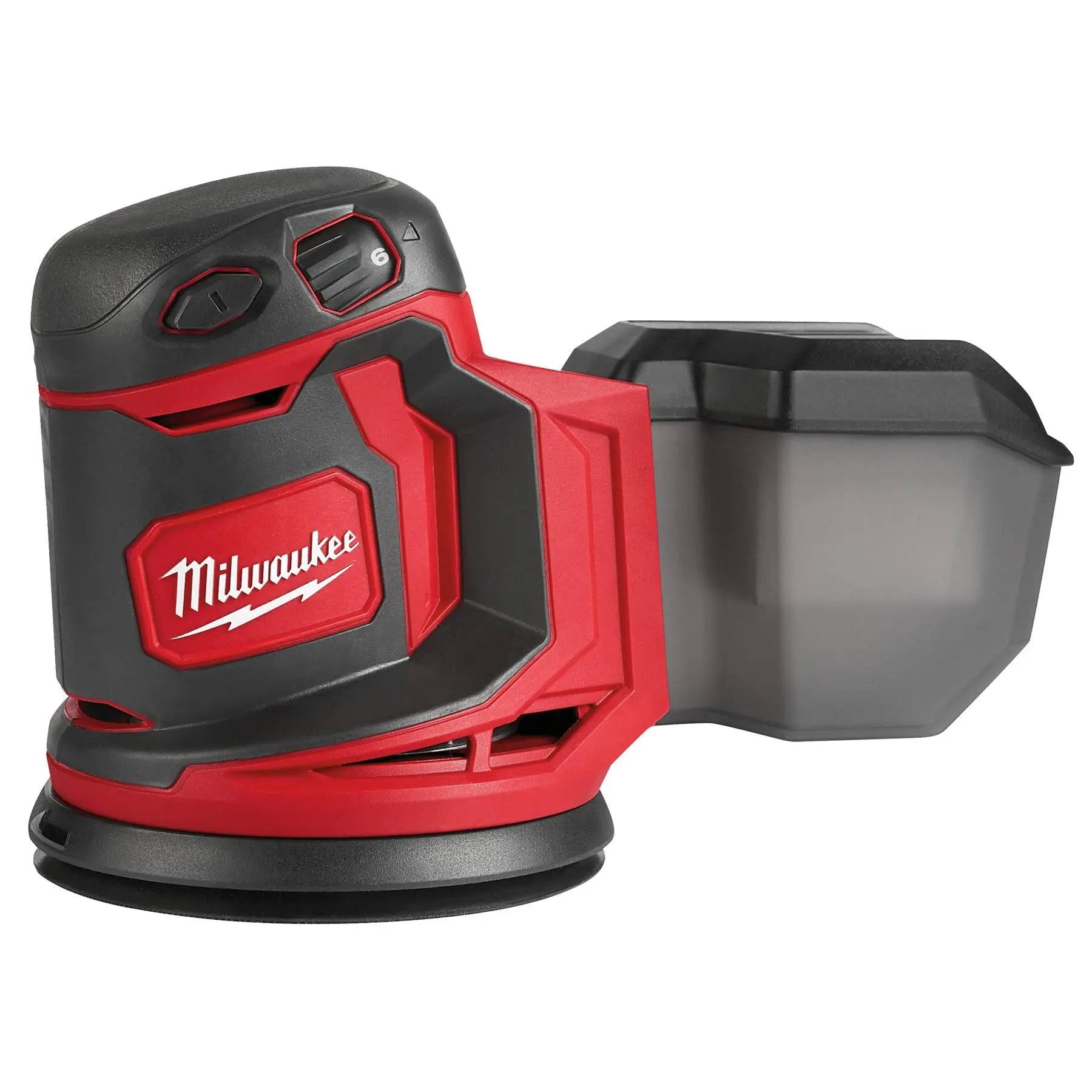 Milwaukee M18 18V 125mm Cordless Random Orbital Sander Bare Unit M18BOS125-0  White Rose Tools