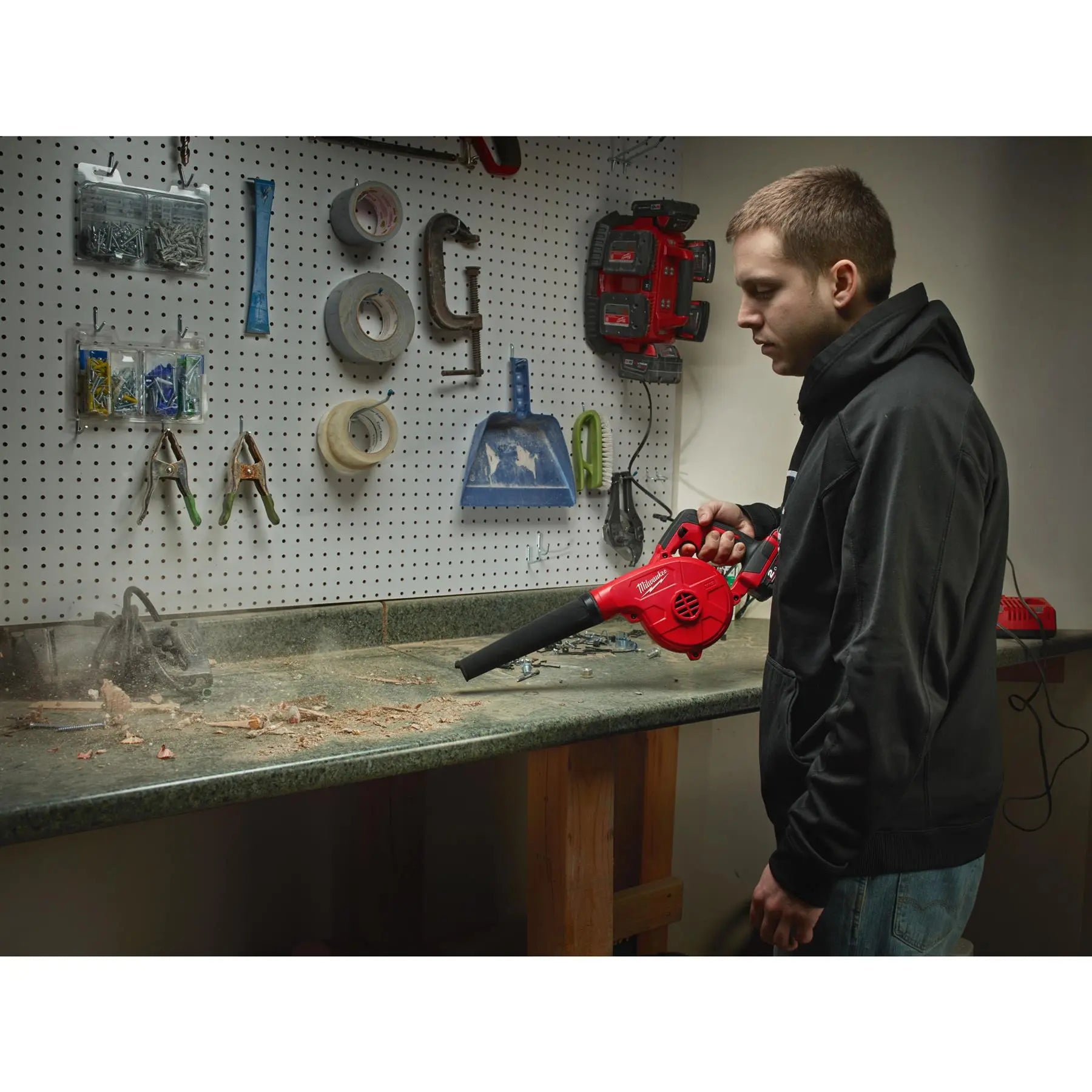 Milwaukee M18 18V Cordless Battery Blower Bare Unit M18BBL-0  White Rose Tools