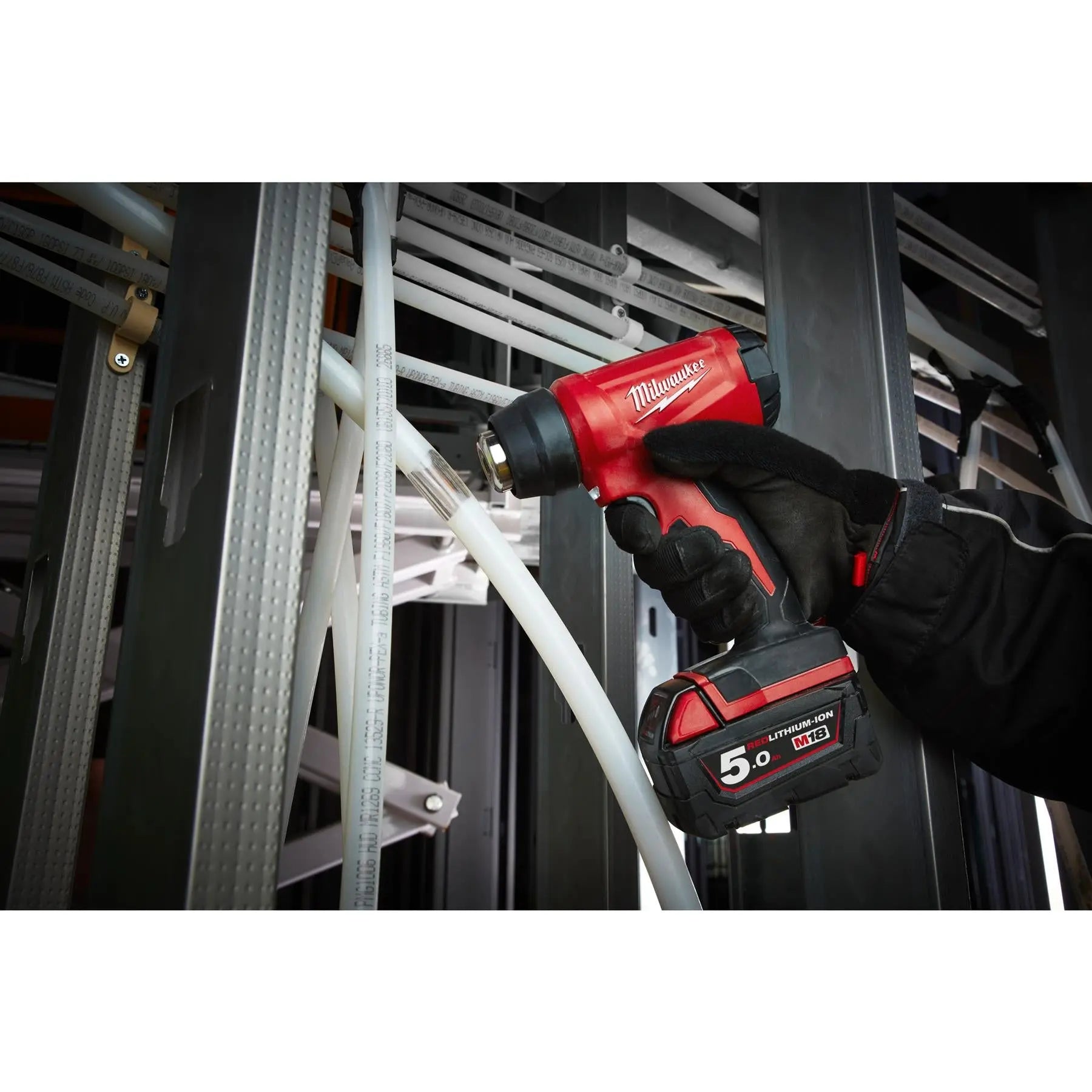 Milwaukee M18 18V Cordless Heat Gun Bare Unit M18BHG-0  White Rose Tools