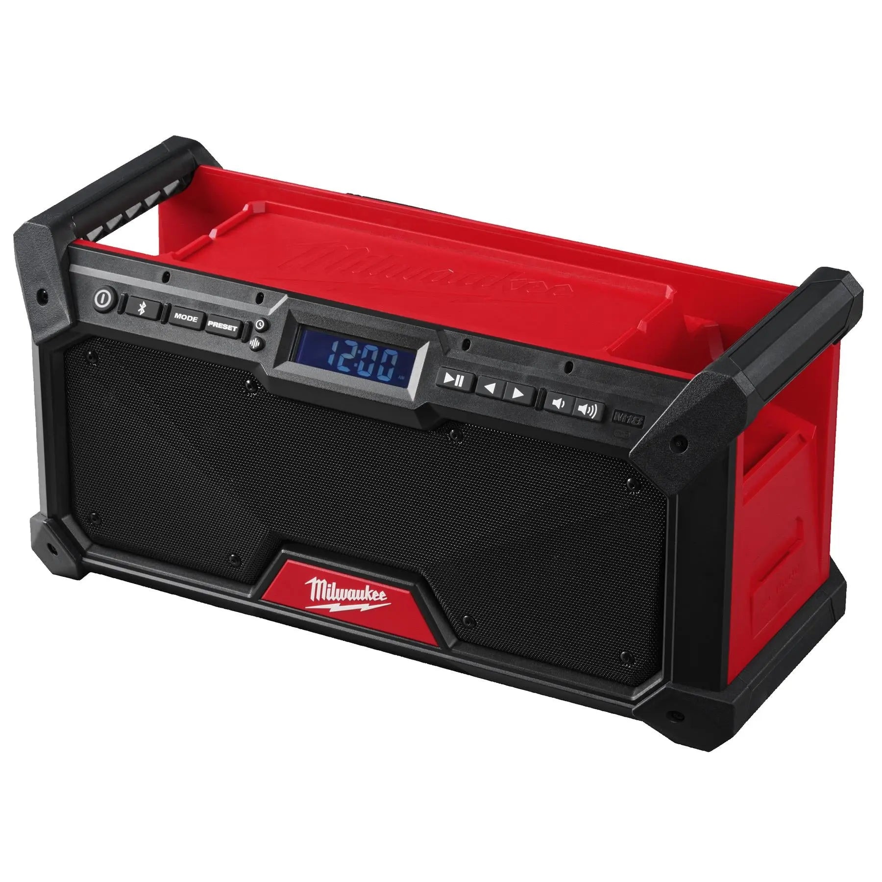 Milwaukee M18 18V Cordless Jobsite Radio DAB+ Bare Unit M18RADDAB+G2-0  White Rose Tools