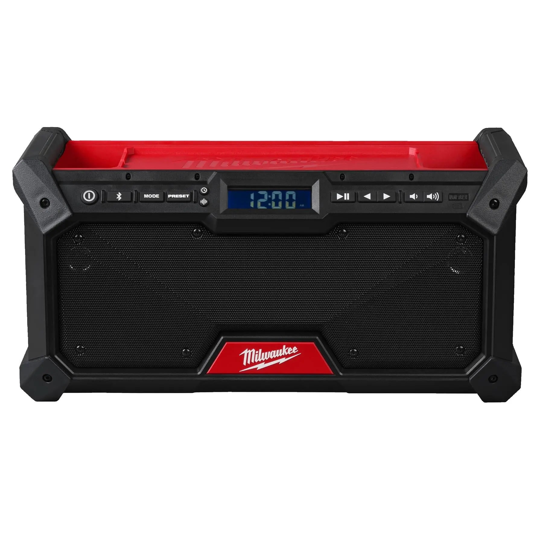 Milwaukee M18 18V Cordless Jobsite Radio DAB+ Bare Unit M18RADDAB+G2-0  White Rose Tools