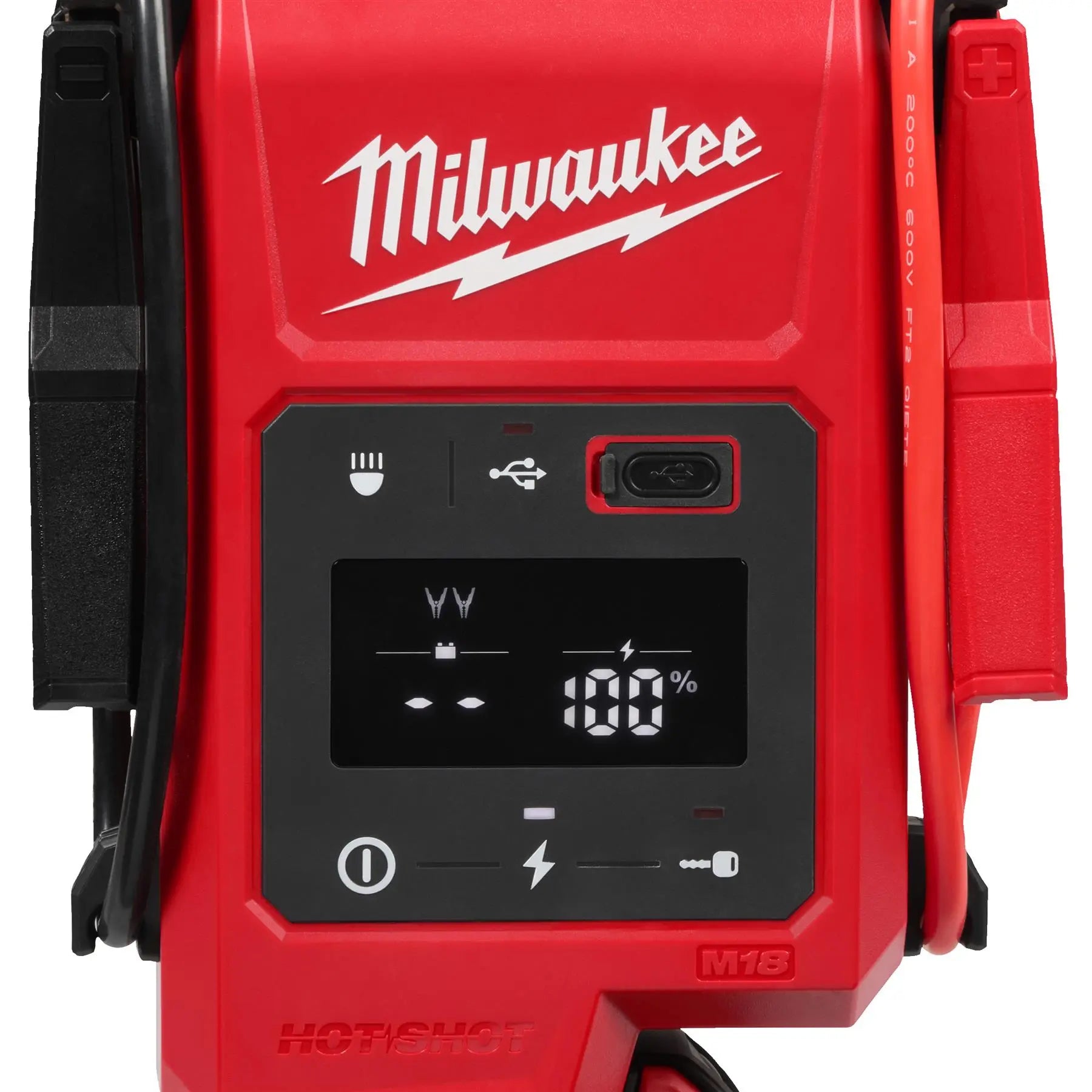 Milwaukee M18 18V Cordless Jump Starter Bare Unit M18JS2000-0  White Rose Tools