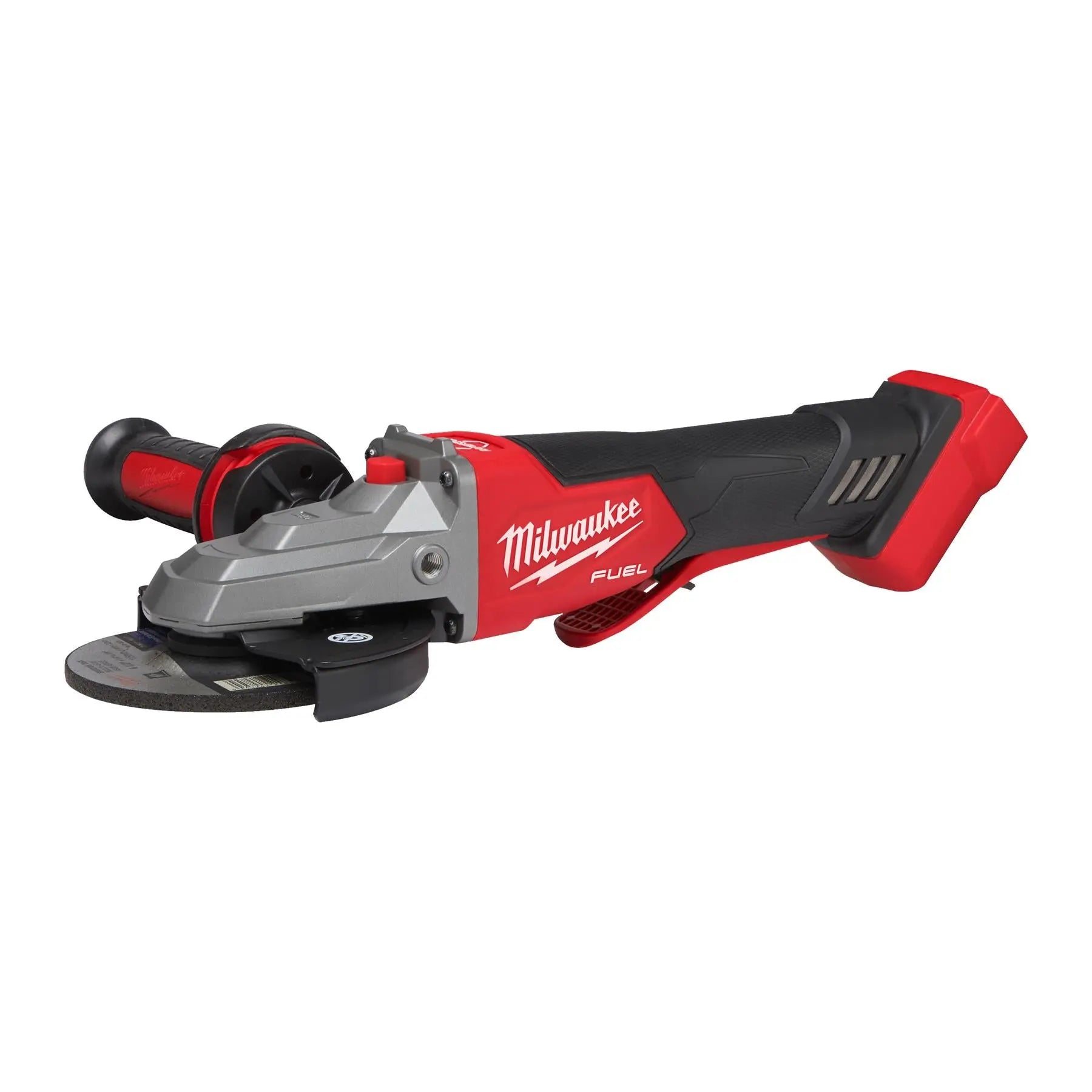 Milwaukee M18 18V Fuel 125mm Flathead Braking Cordless Angle Grinder with Paddle Switch Bare Unit M18FSAGF125XPDB-0X  White Rose Tools