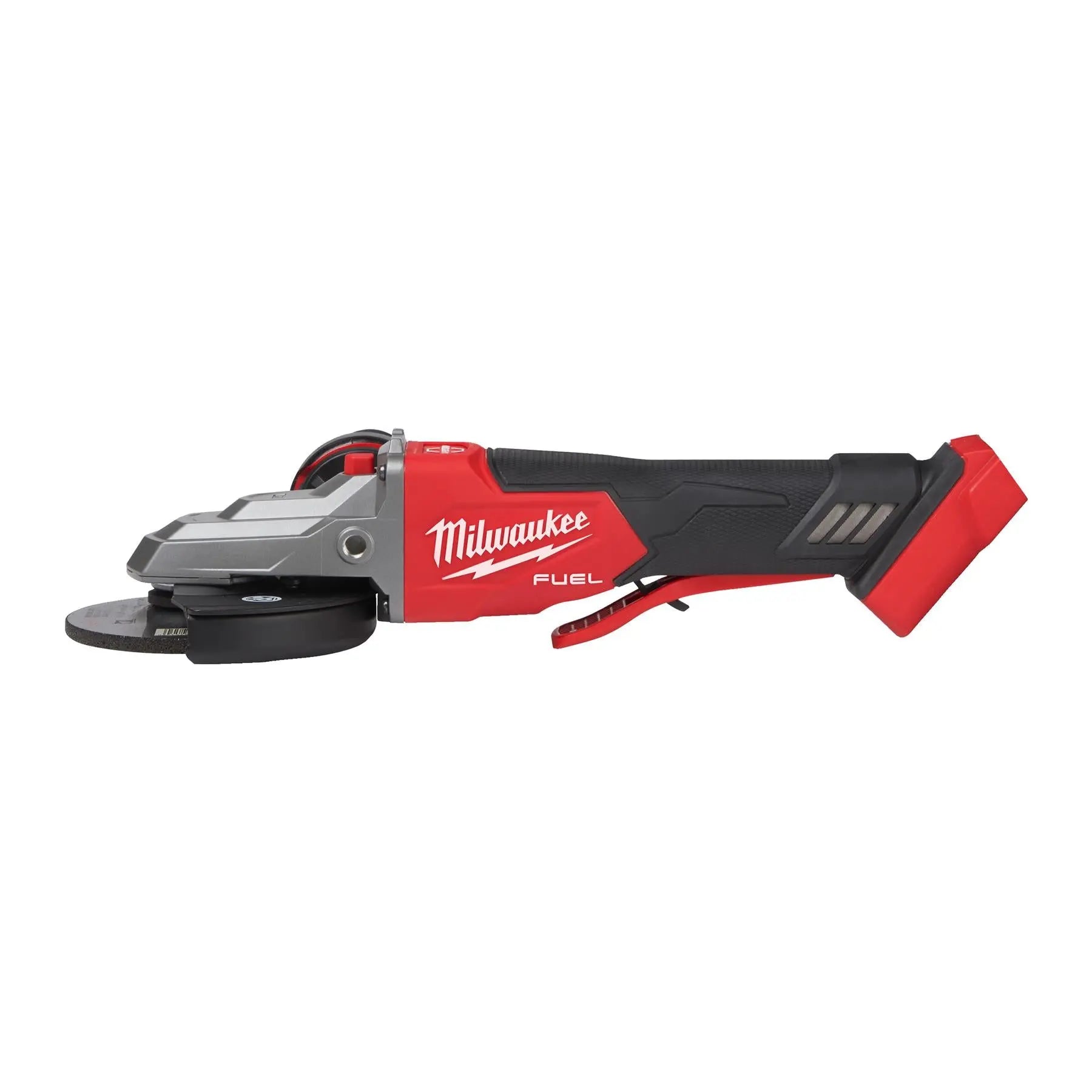 Milwaukee M18 18V Fuel 125mm Flathead Braking Cordless Angle Grinder with Paddle Switch Bare Unit M18FSAGF125XPDB-0X  White Rose Tools