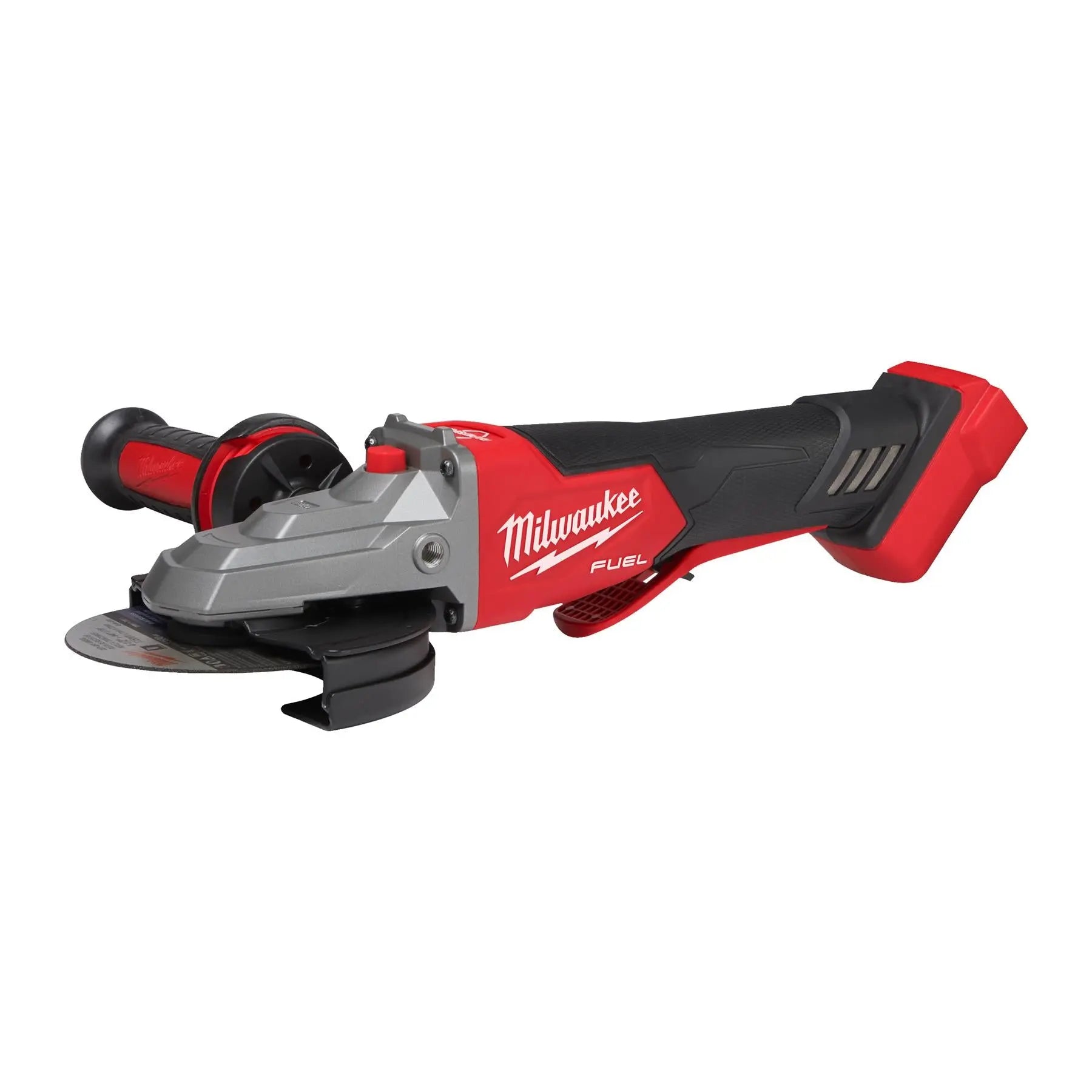 Milwaukee M18 18V Fuel 125mm Flathead Braking Cordless Angle Grinder with Paddle Switch Bare Unit M18FSAGF125XPDB-0X  White Rose Tools