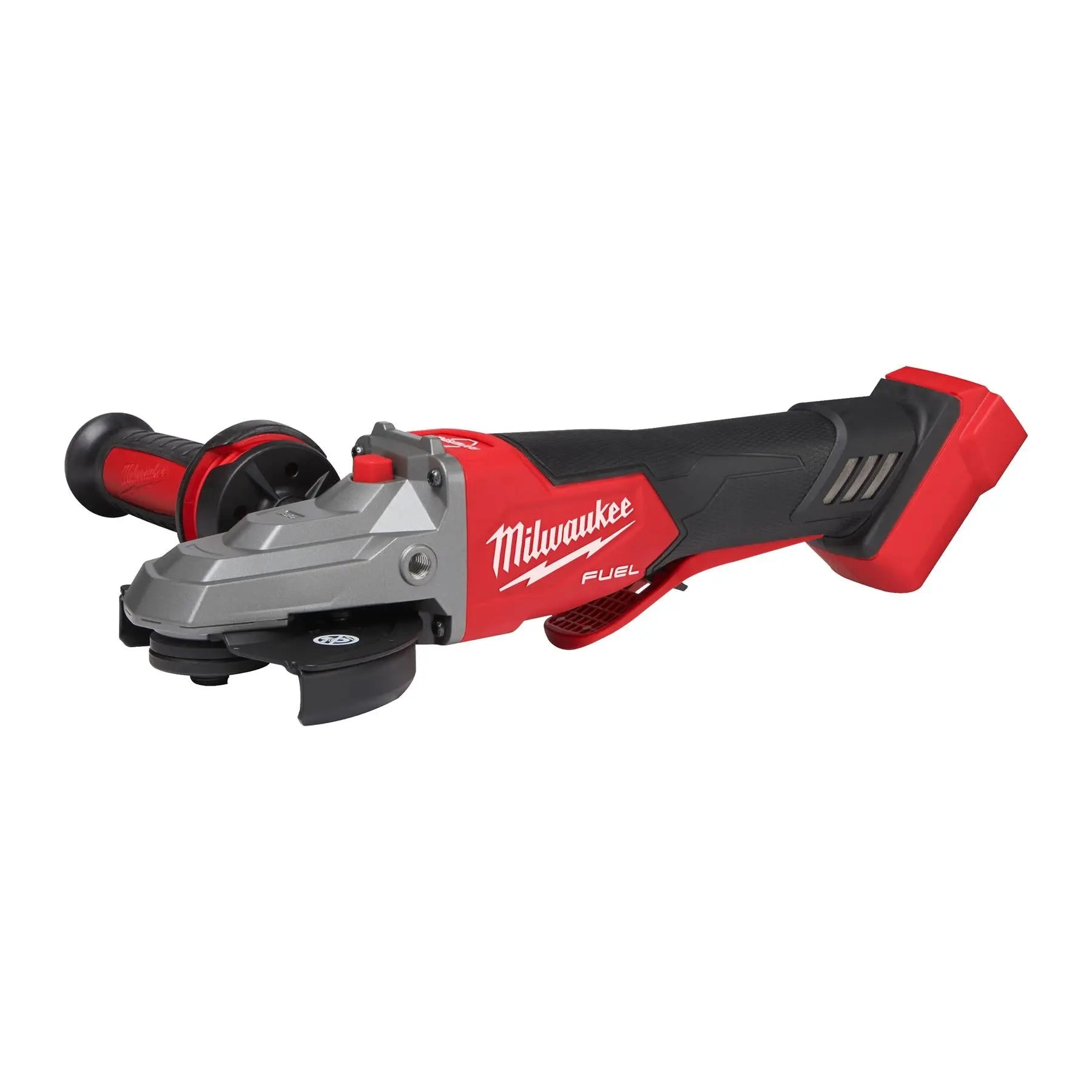 Milwaukee M18 18V Fuel 125mm Flathead Braking Cordless Angle Grinder with Paddle Switch Bare Unit M18FSAGF125XPDB-0X  White Rose Tools