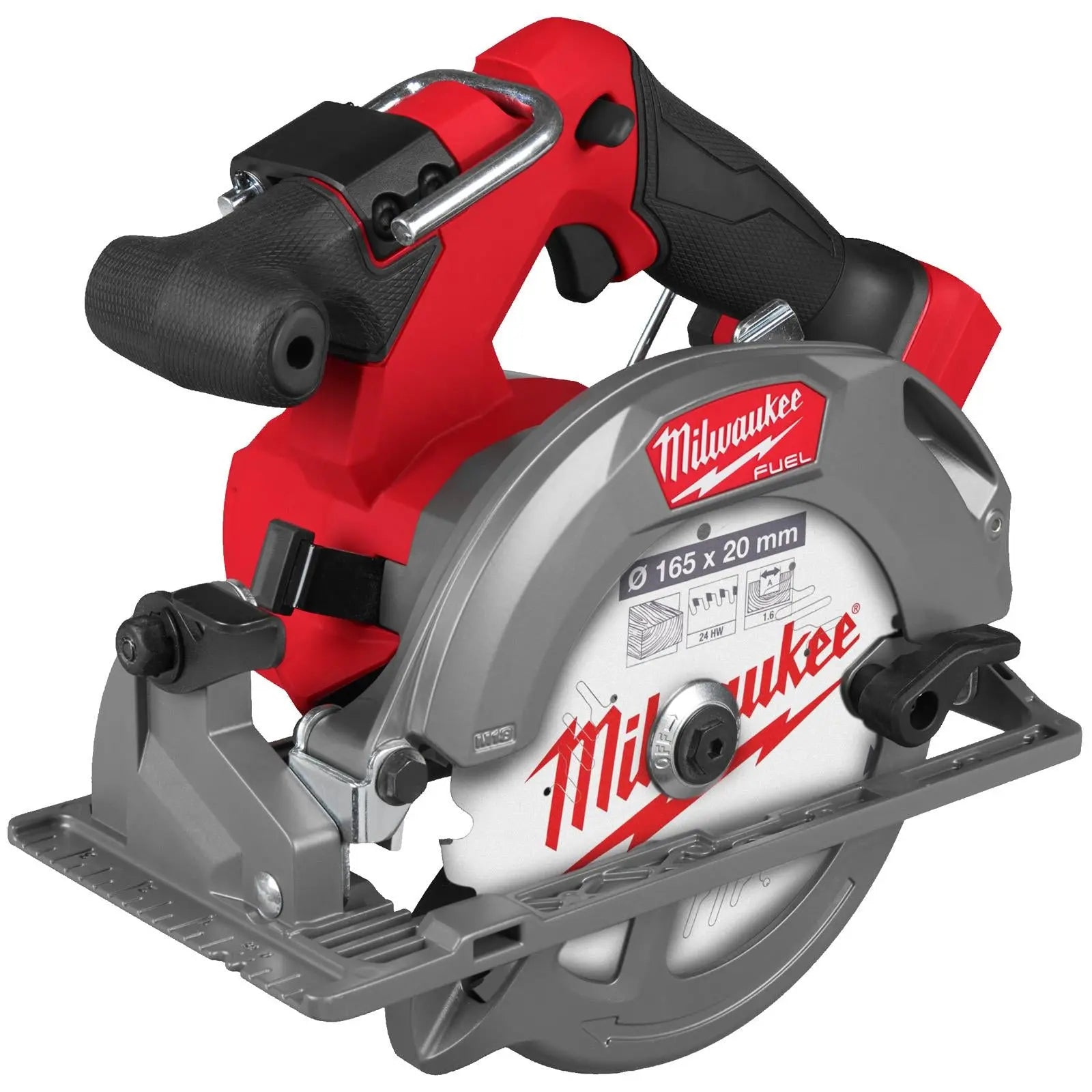 Milwaukee M18 18V Fuel 165mm Compact Circular Saw Bare Unit M18FCS552-0  White Rose Tools