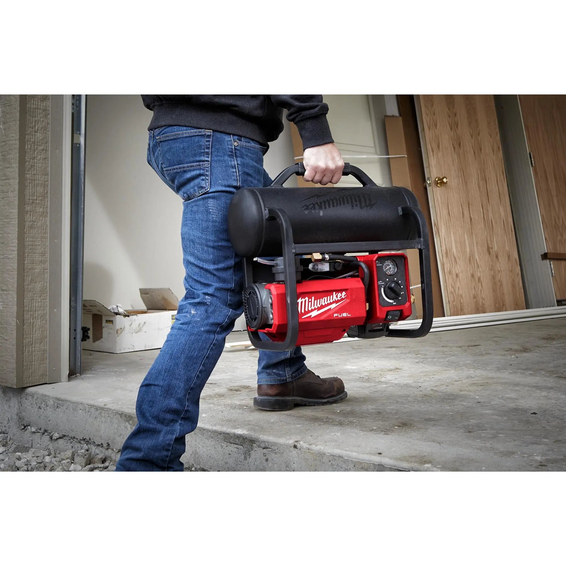 Milwaukee M18 18V Fuel Cordless Air Compressor Bare Unit M18FAC-0  White Rose Tools