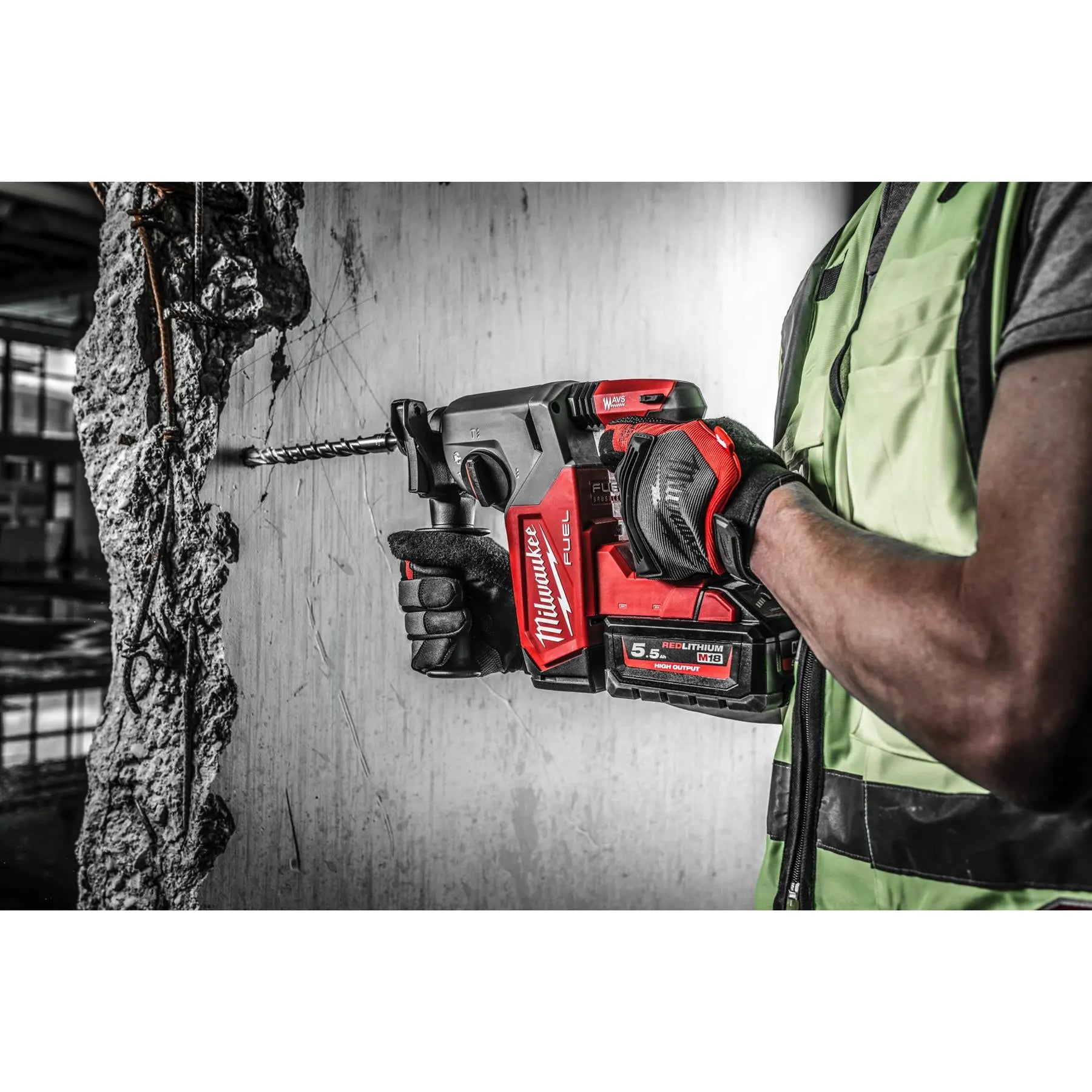 Milwaukee M18 18V Fuel Powerpack Cordless Kit 6 Piece Set 3 x Batteries + Charger M18FPP6L3-503B  White Rose Tools