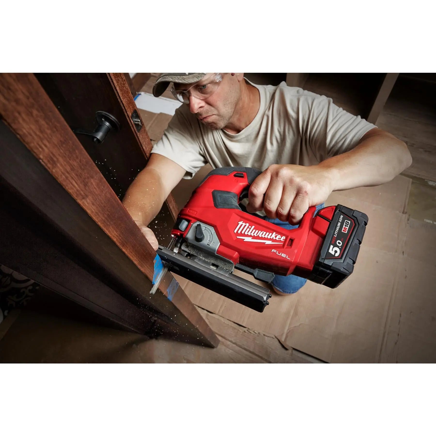 Milwaukee M18 18V Fuel Powerpack Cordless Kit 6 Piece Set 3 x Batteries + Charger M18FPP6L3-503B  White Rose Tools