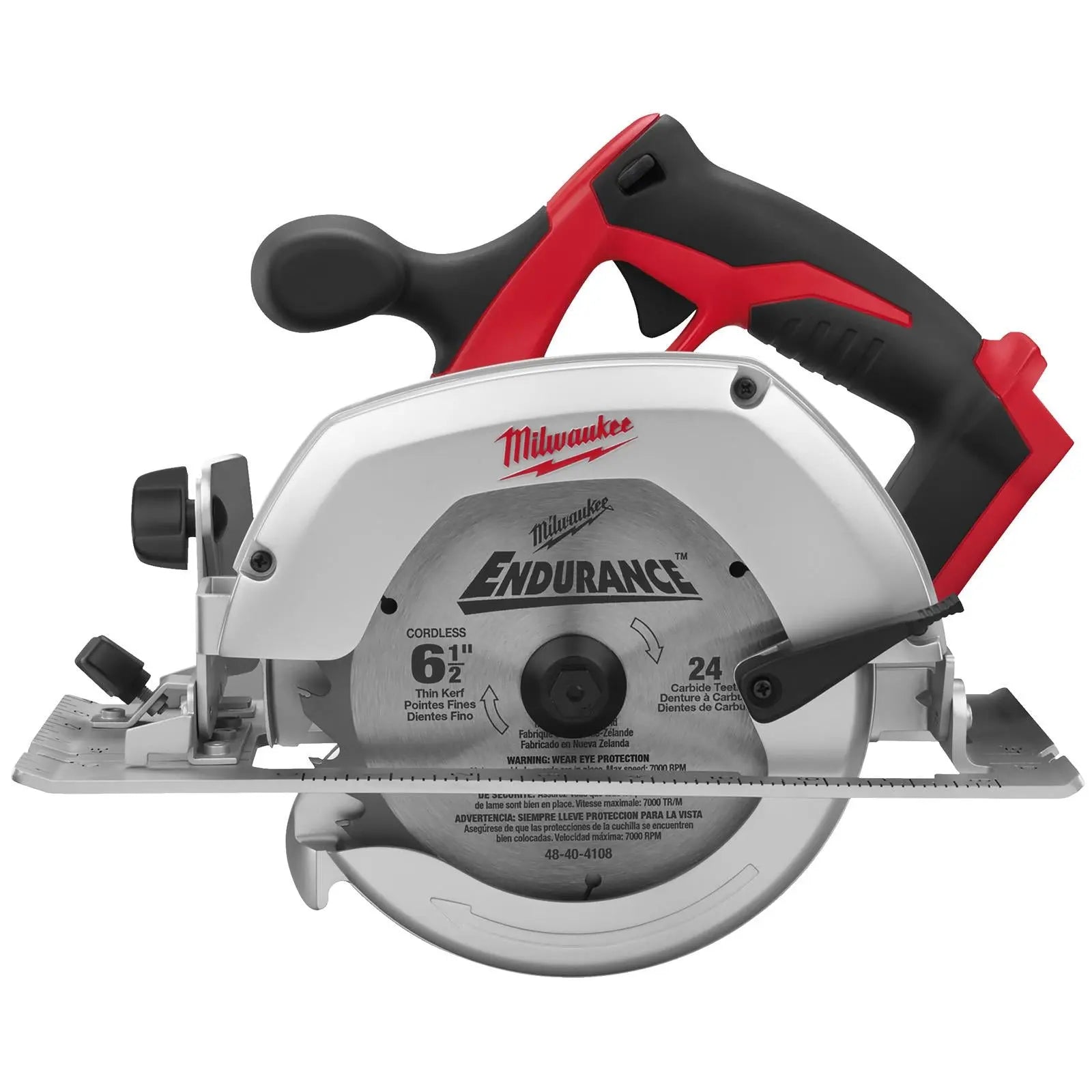 Milwaukee M18 18V Heavy Duty Circular Saw Wood & Plastic 165mm Bare Unit HD18CS-0  White Rose Tools