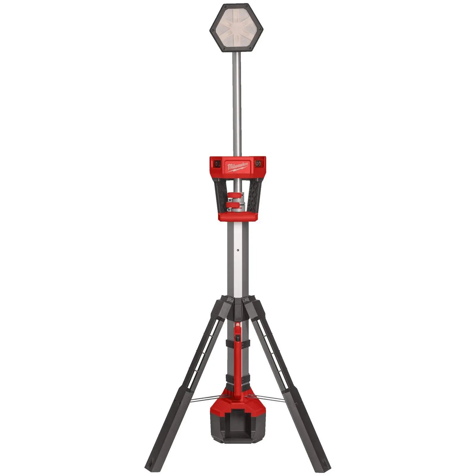 Milwaukee M18 18V LED Stand Light TRUEVIEW High Definition Lighting 2800 Lumens Bare Unit M18SAL2-0  White Rose Tools