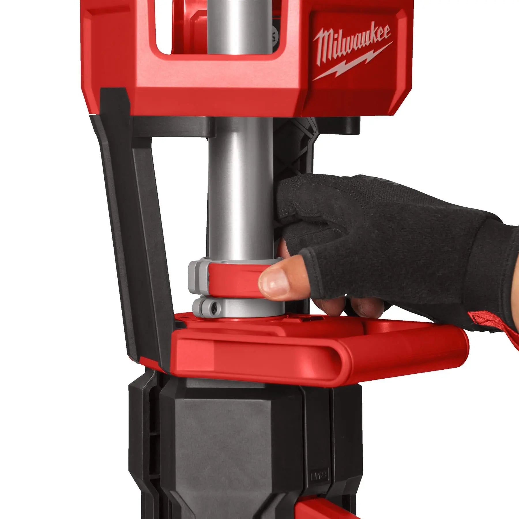 Milwaukee M18 18V LED Stand Light TRUEVIEW High Definition Lighting 2800 Lumens Bare Unit M18SAL2-0  White Rose Tools